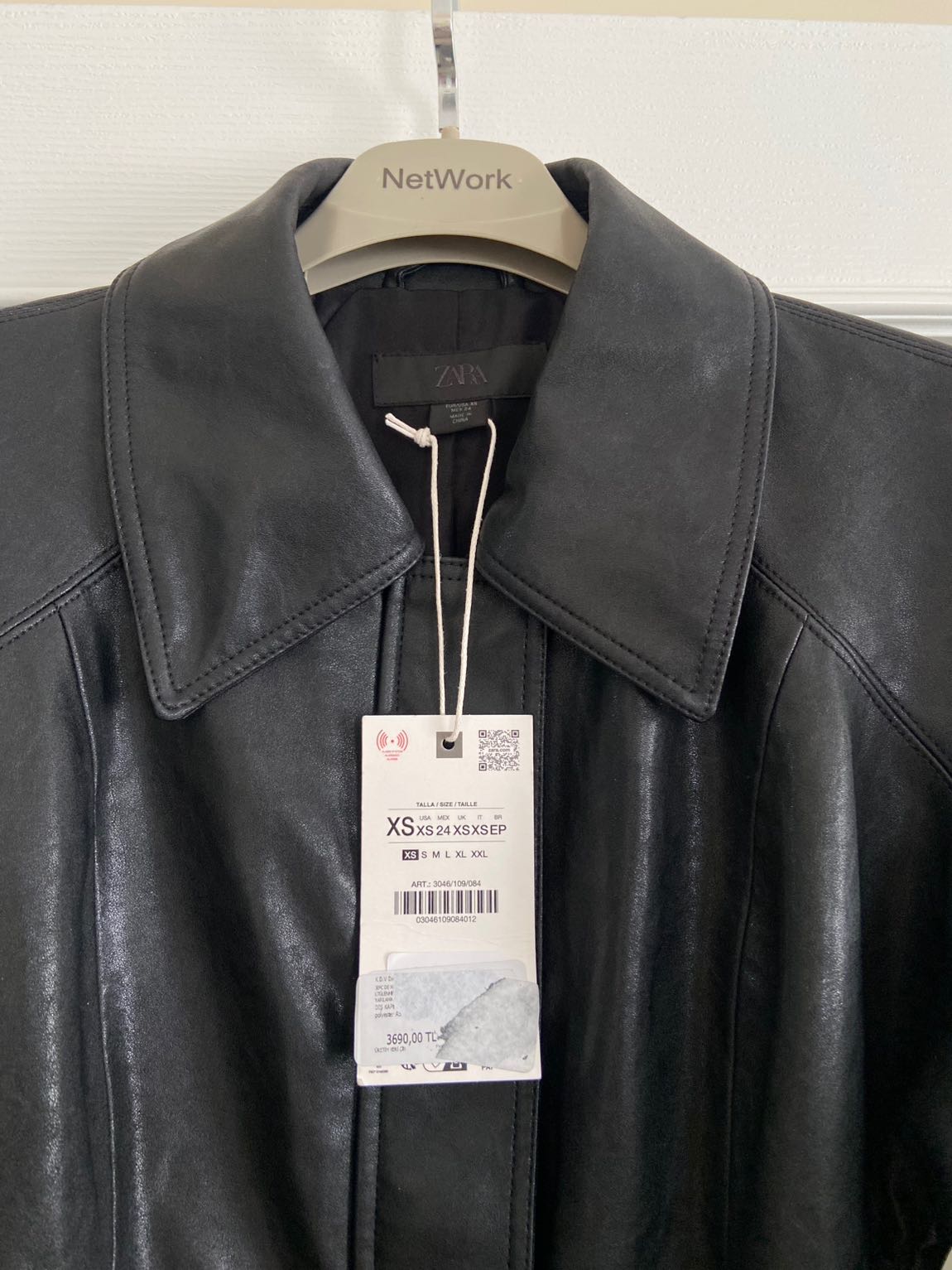 Zara Deri Ceket — görsel 6/8