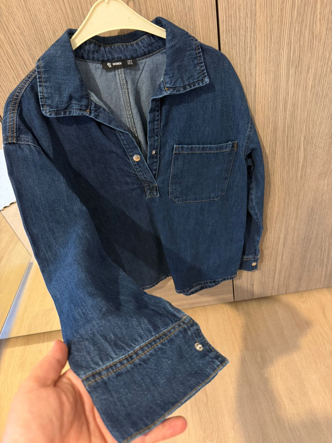 Kadın Denim Gömlek — görsel 2/5