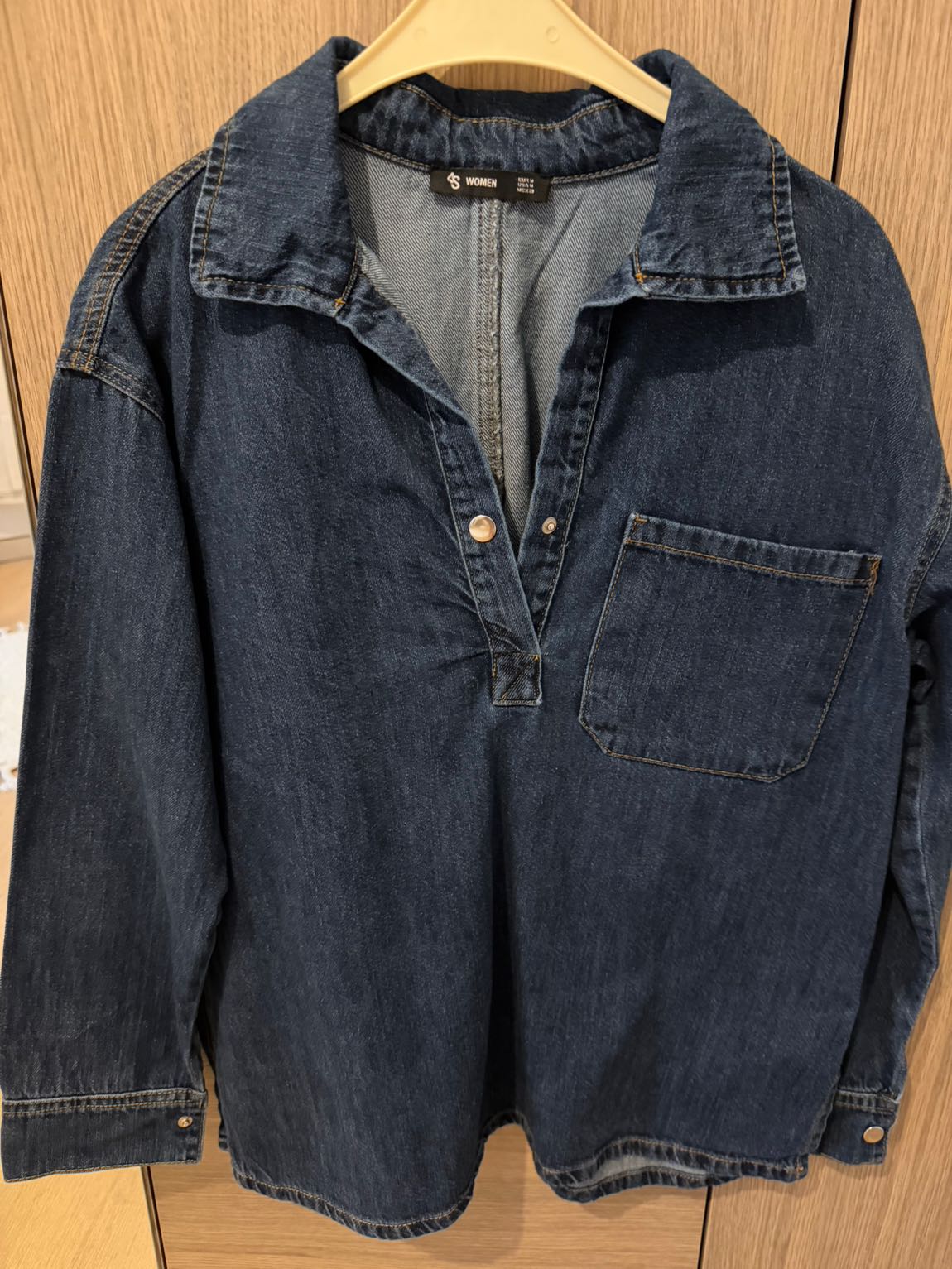 Kadın Denim Gömlek — görsel 3/5