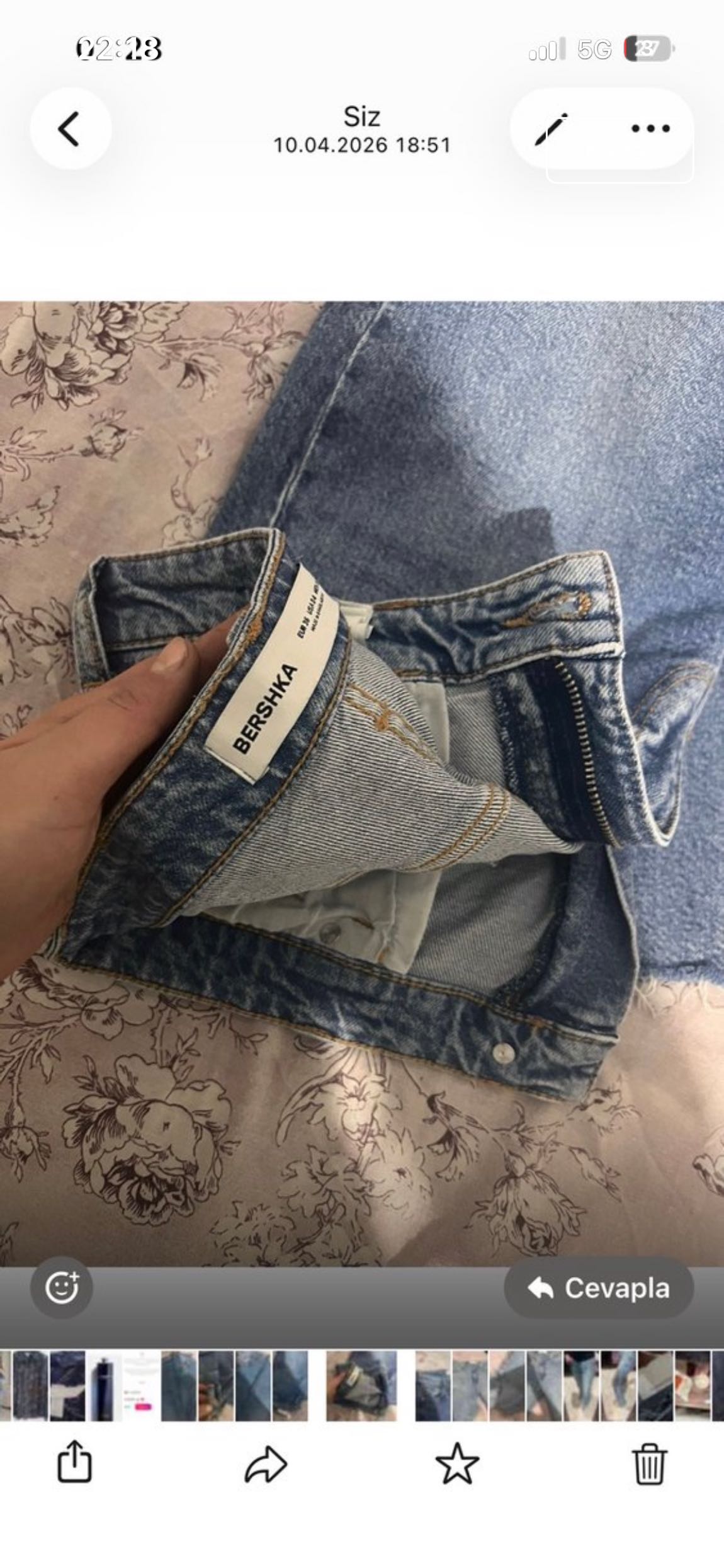 BERSHKA PANTOLON — görsel 2/6