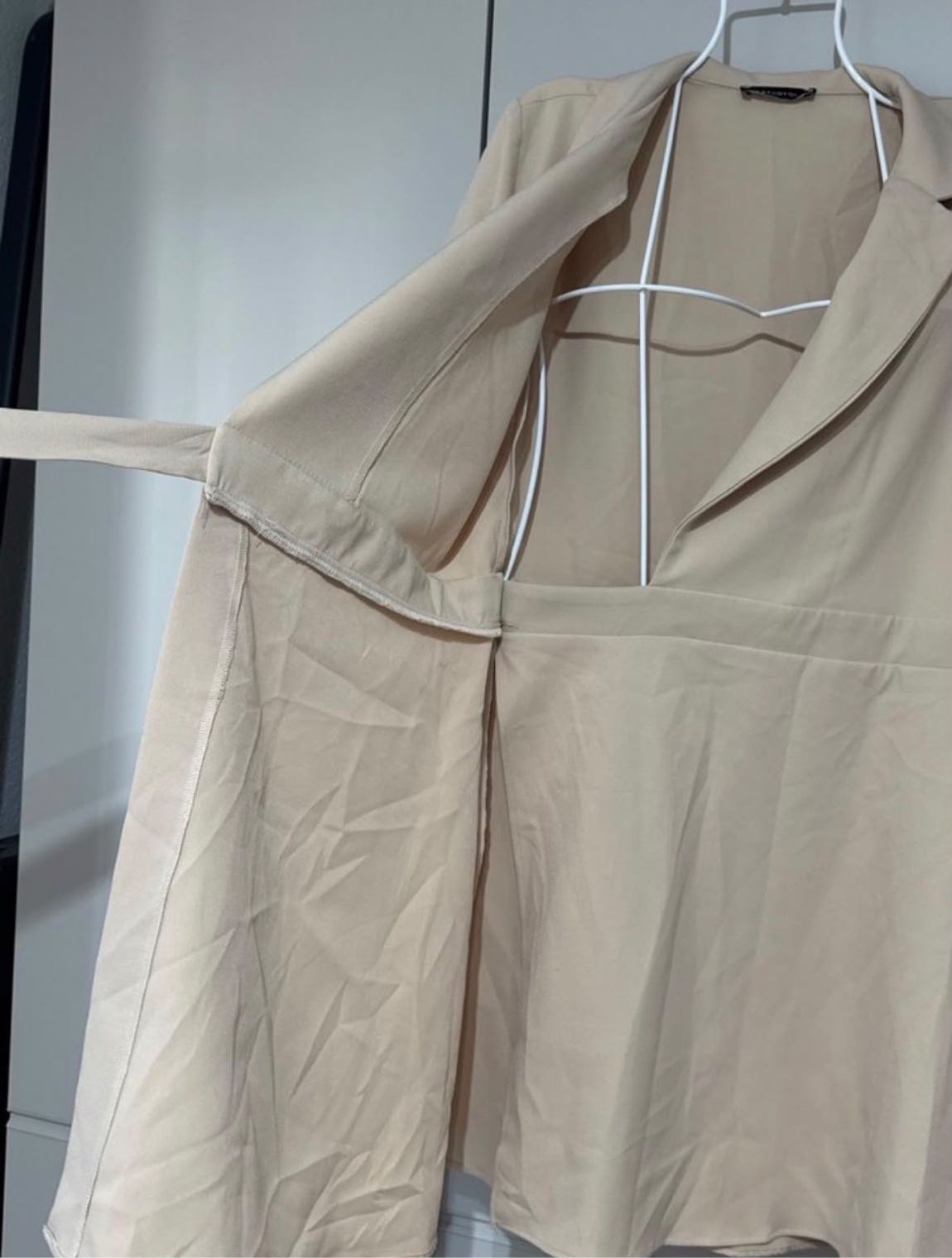 Bej Blazer Elbise — görsel 12/13