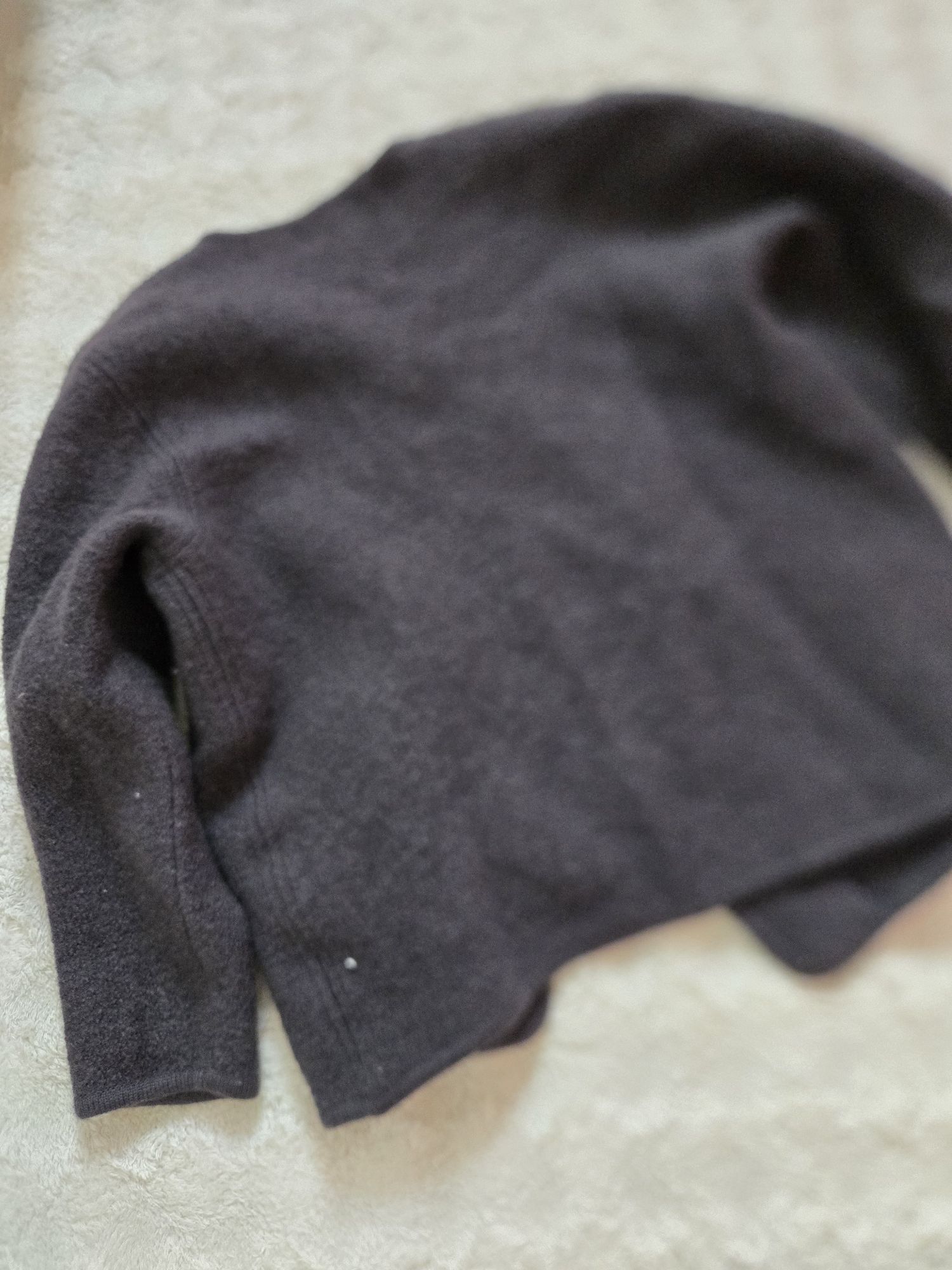 wool saf yün hırka düğmeli blazer — görsel 5/8