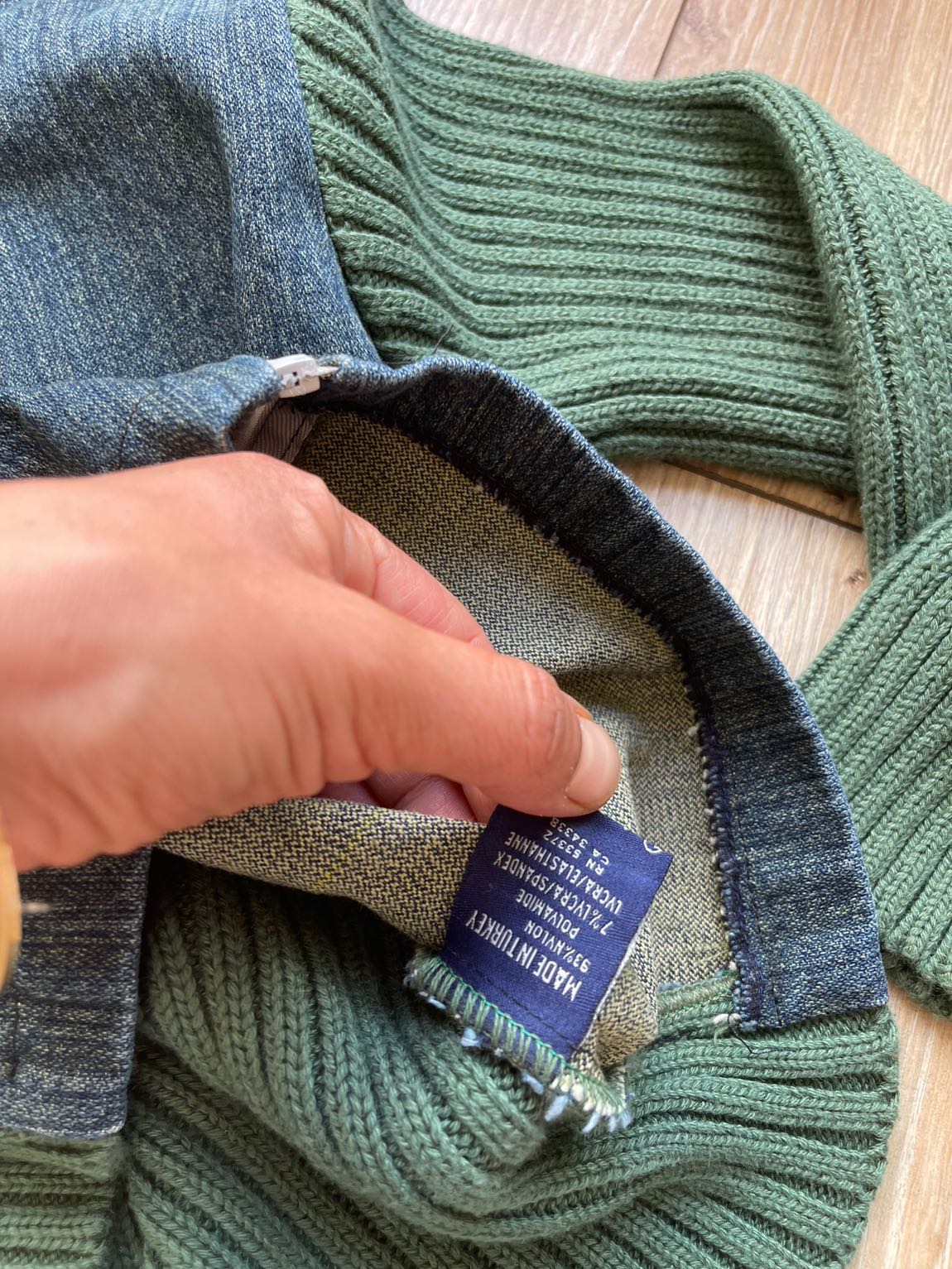 Dkny marka Y2k kot ceket — görsel 11/19
