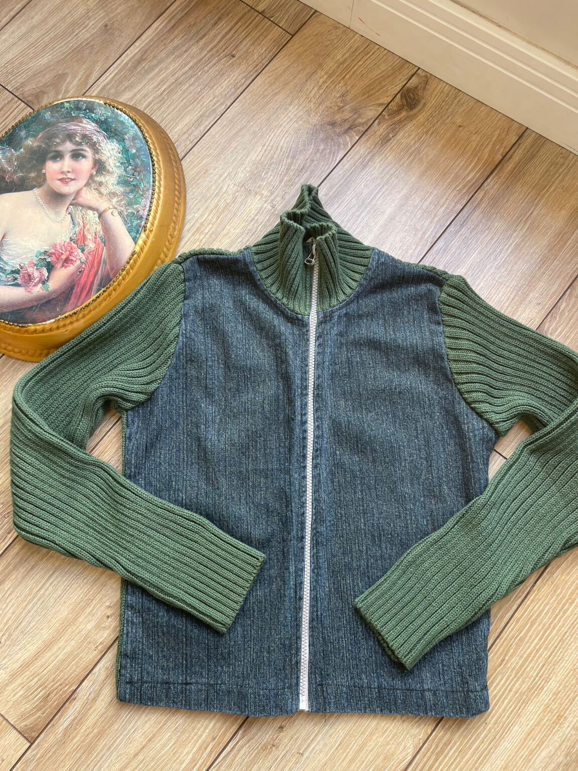 Dkny marka Y2k kot ceket — görsel 3/19