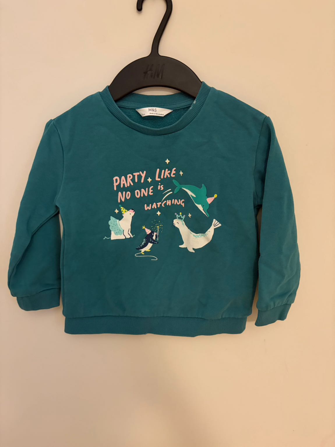 M&S Deniz Kızı Desenli sweatshirt tayt — görsel 2/6