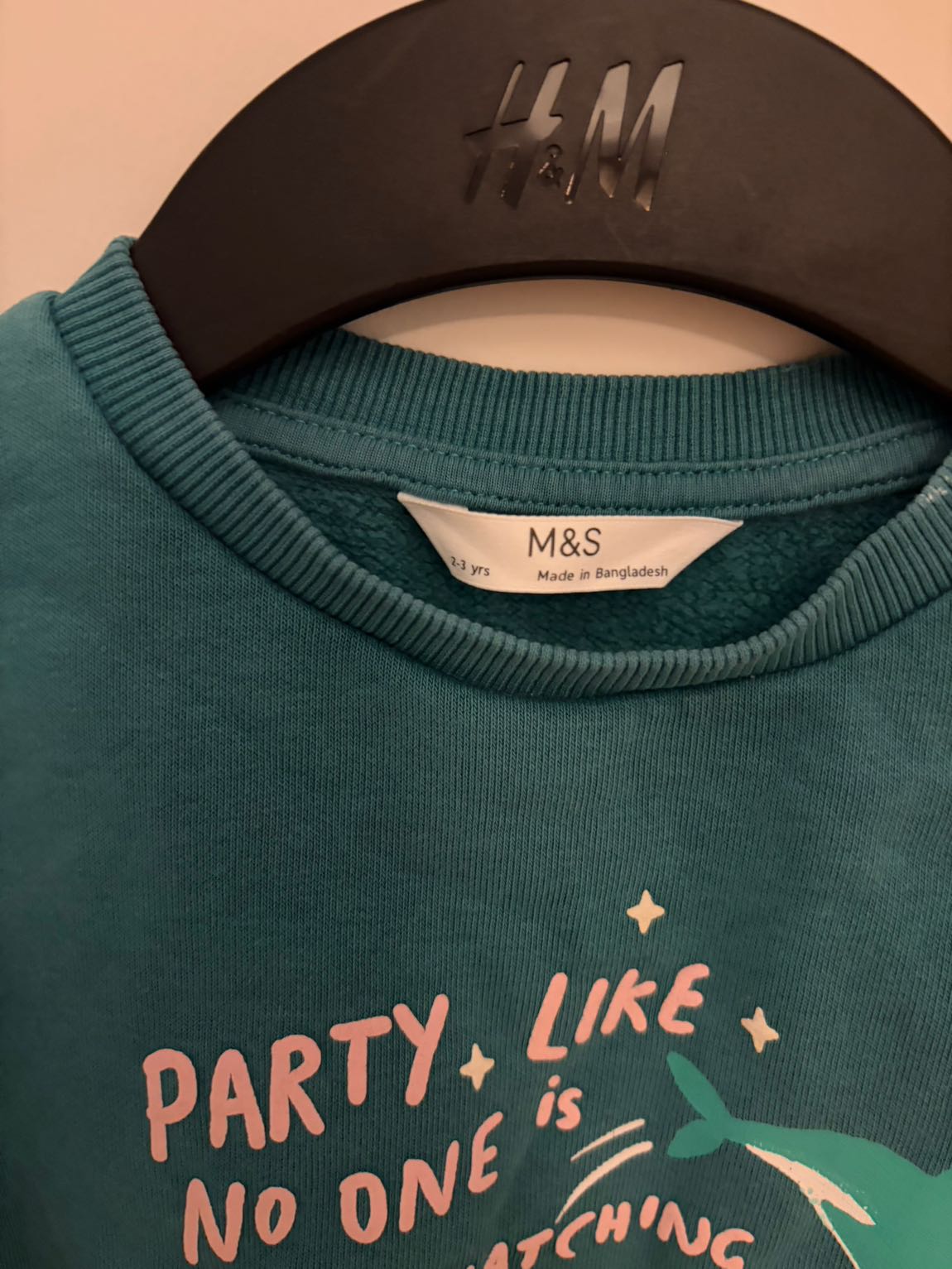 M&S Deniz Kızı Desenli sweatshirt tayt — görsel 4/6