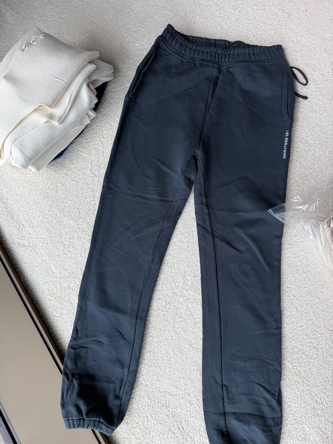 Les Benjamins mavi gri Sweatshirt- eşofm — görsel 8/8
