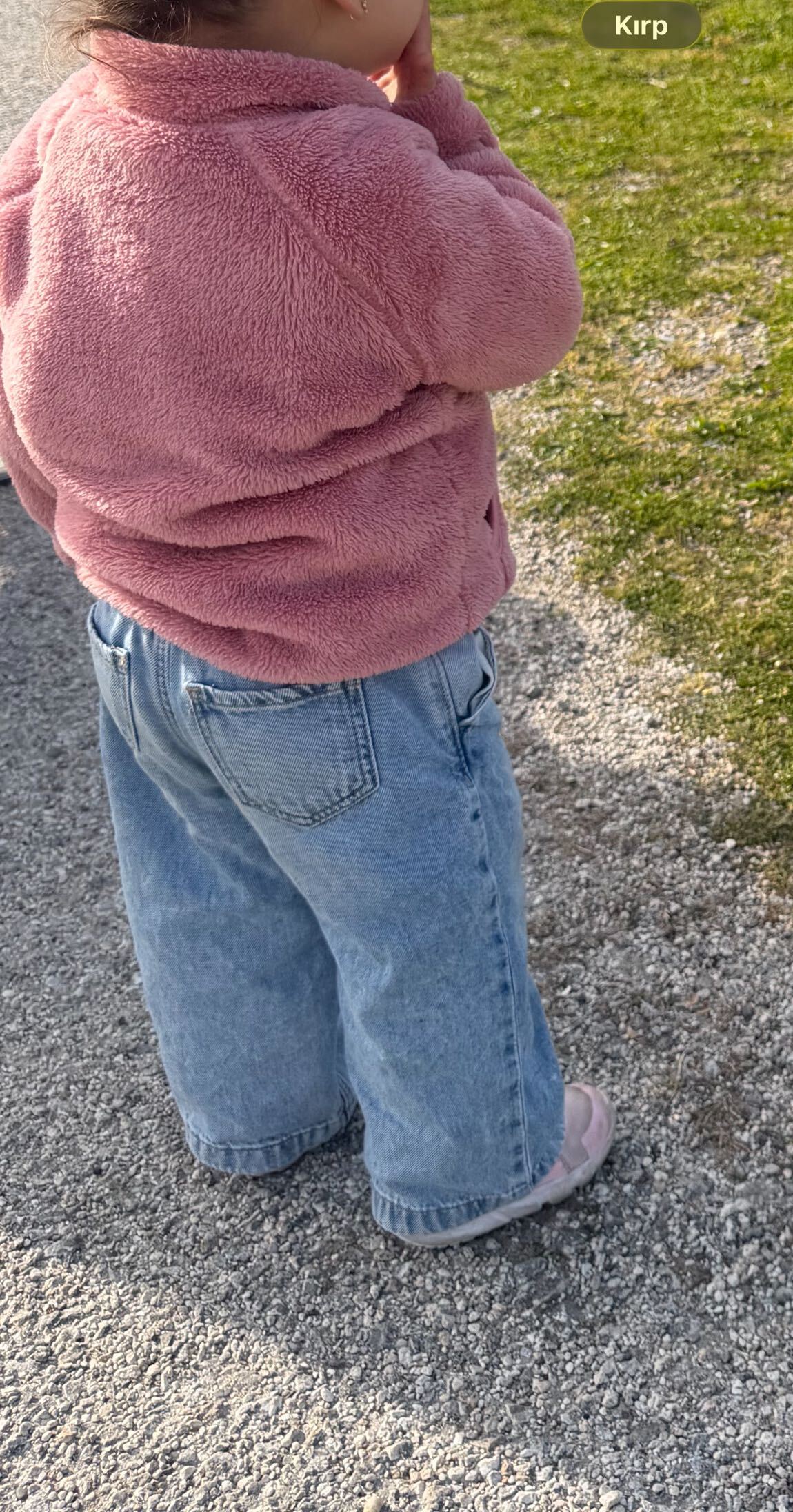 H&M Mavi Bol Paça Jean Pantolon — görsel 2/2