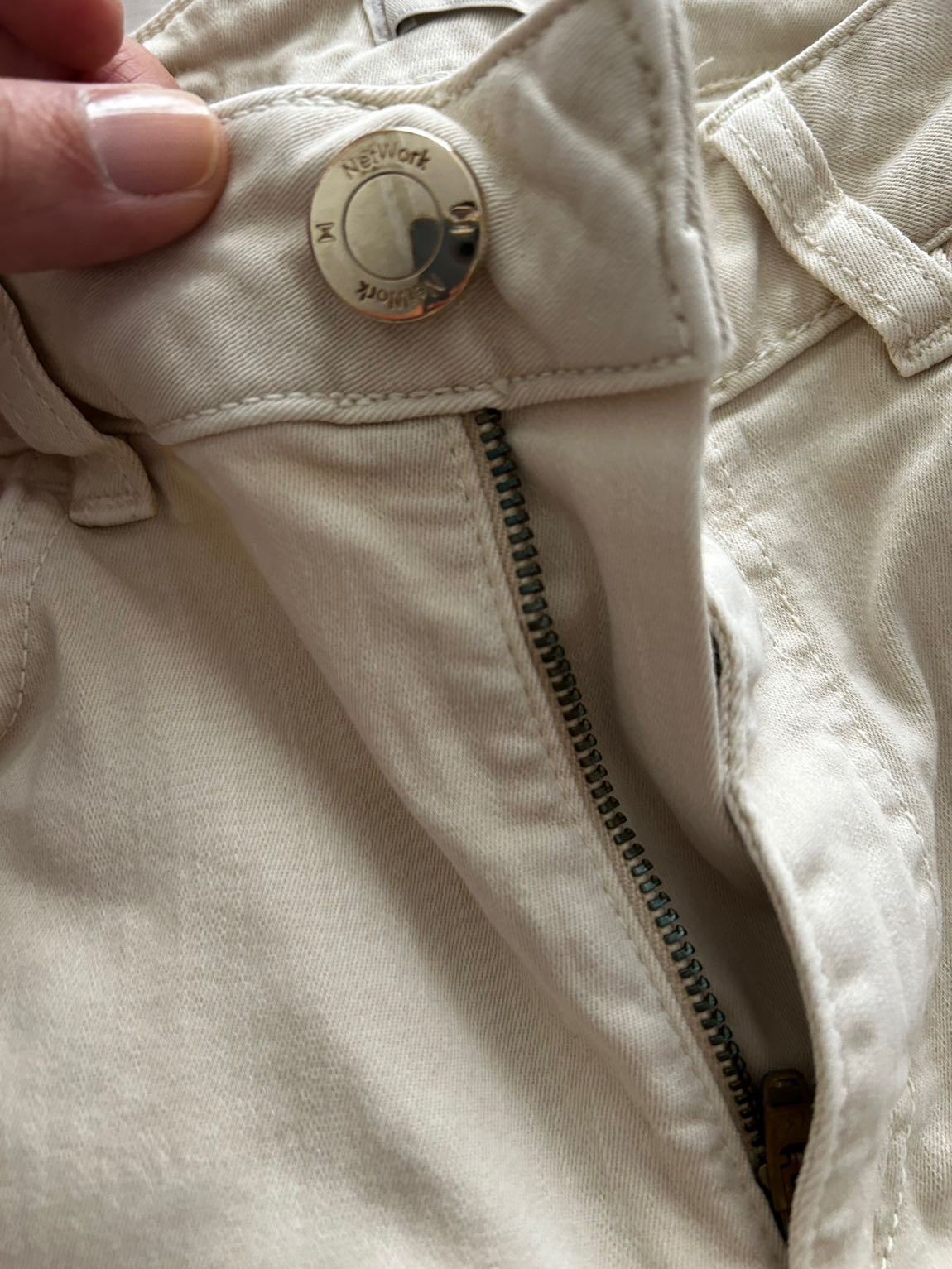 Network skinny Krem Dar Paça Jean — görsel 5/6