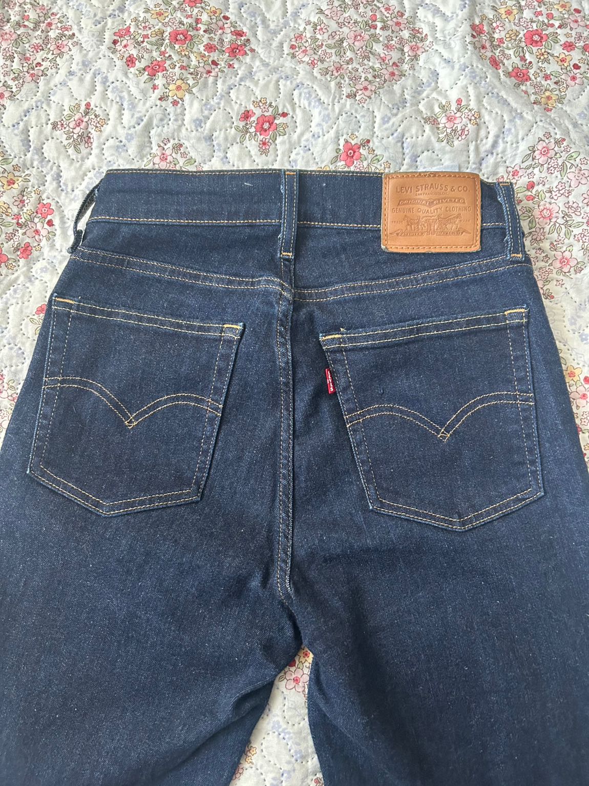 Levi's 724 Lacivert Jean Pantolon — görsel 4/7