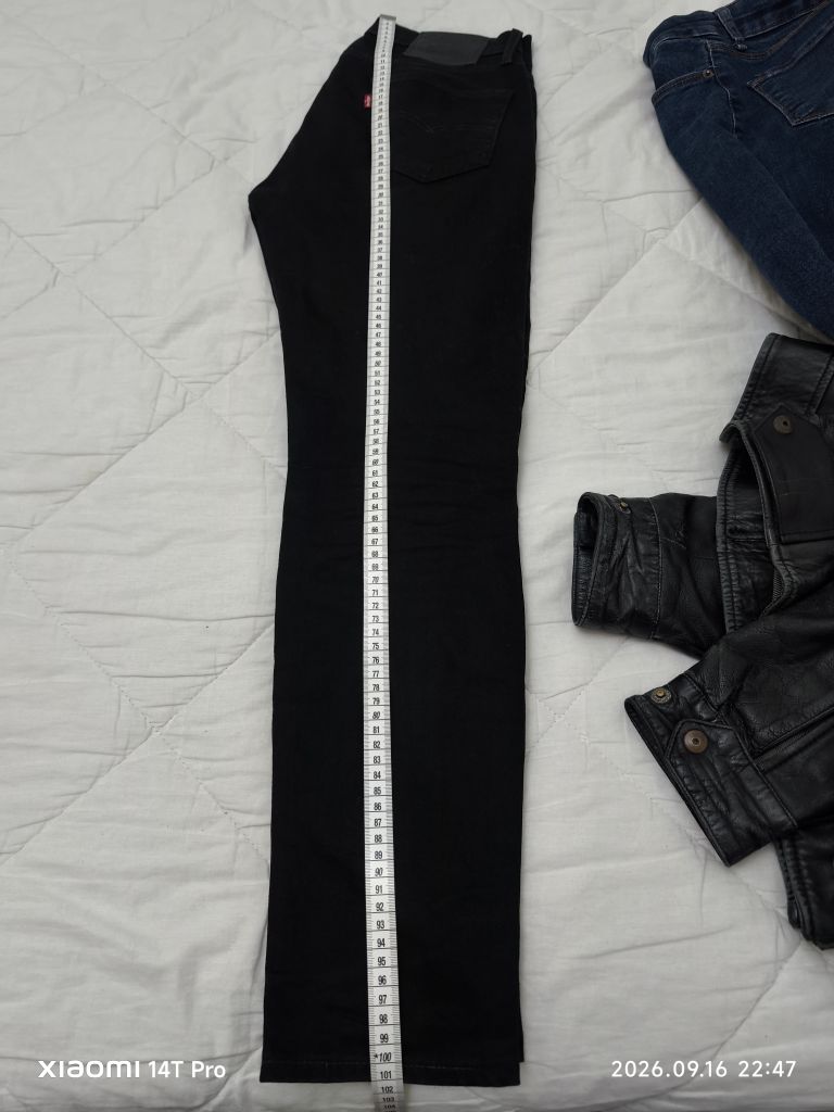 Levi's Siyah Jean Pantolon — görsel 8/9