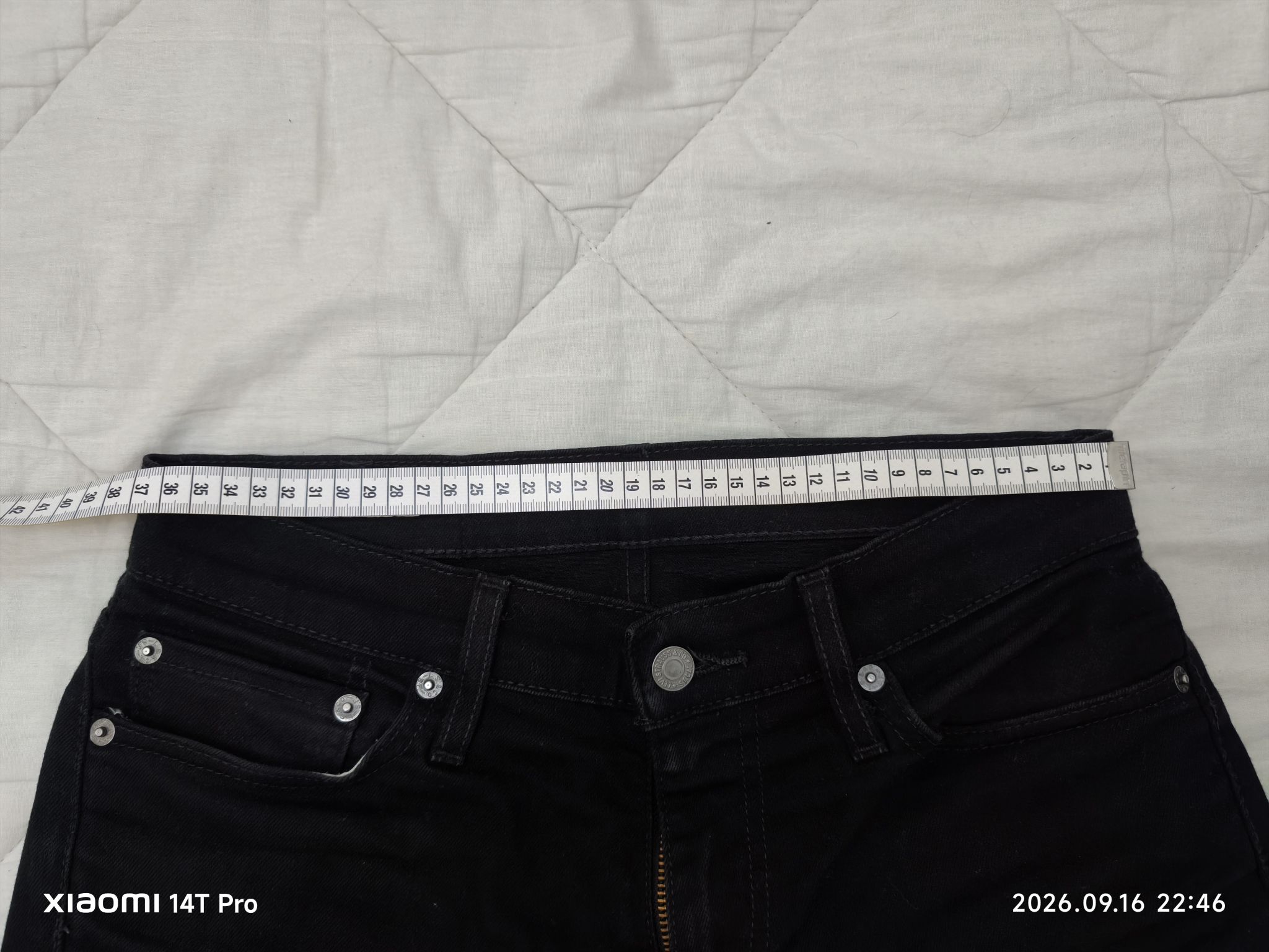 Levi's Siyah Jean Pantolon — görsel 7/9