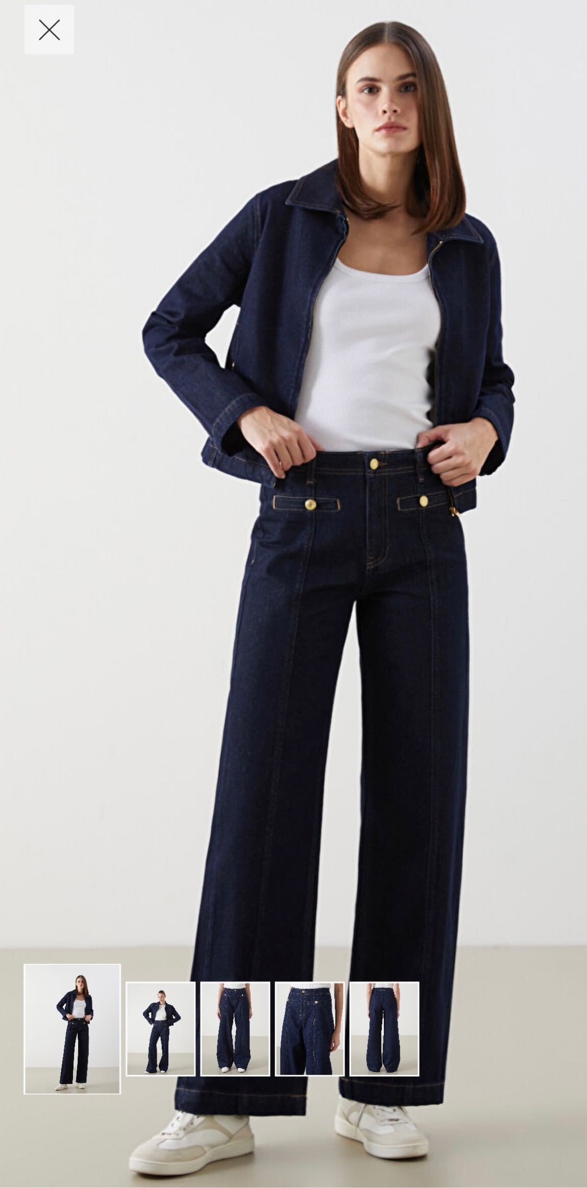 LCW Wideleg Jean Pantolon — görsel 3/13