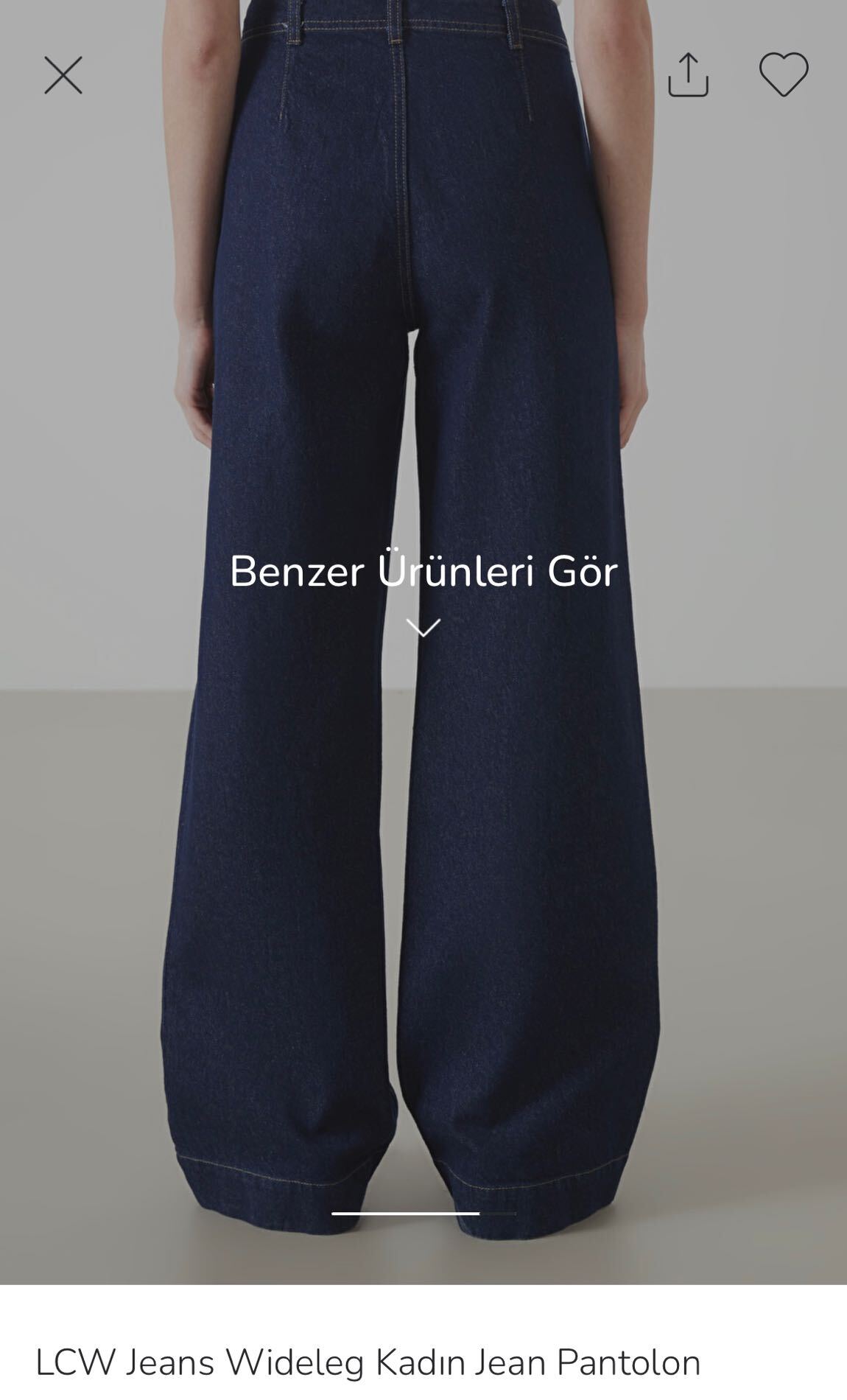 LCW Wideleg Jean Pantolon — görsel 6/13