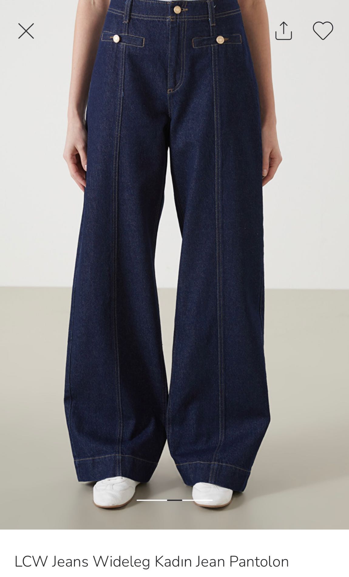 LCW Wideleg Jean Pantolon — görsel 4/13
