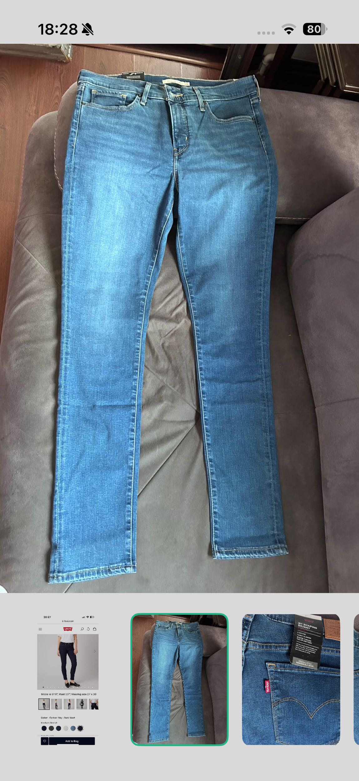 Levi's Premium Kot pantolon — görsel 6/6