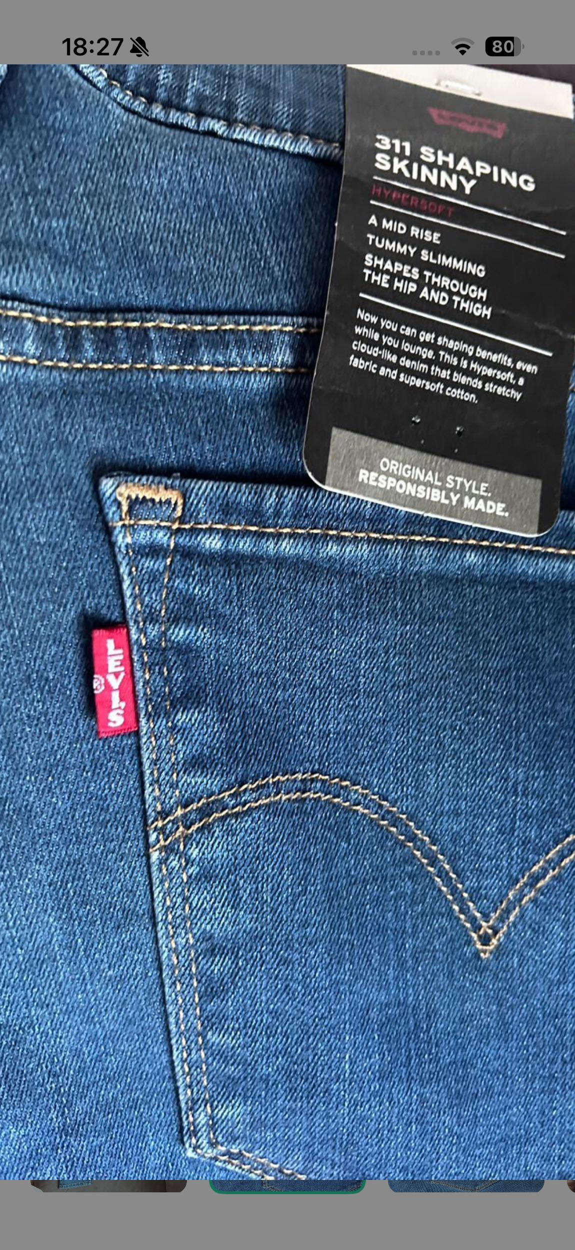 Levi's Premium Kot pantolon — görsel 3/6