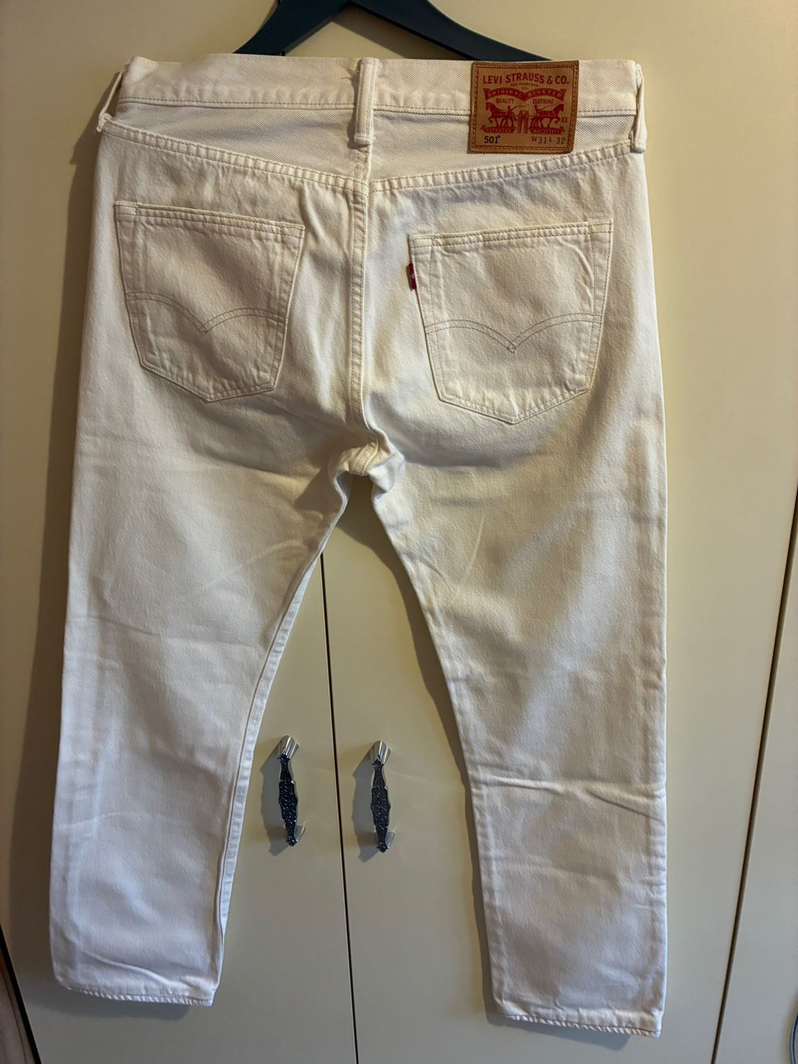 Krem Kot Pantolon — görsel 2/3