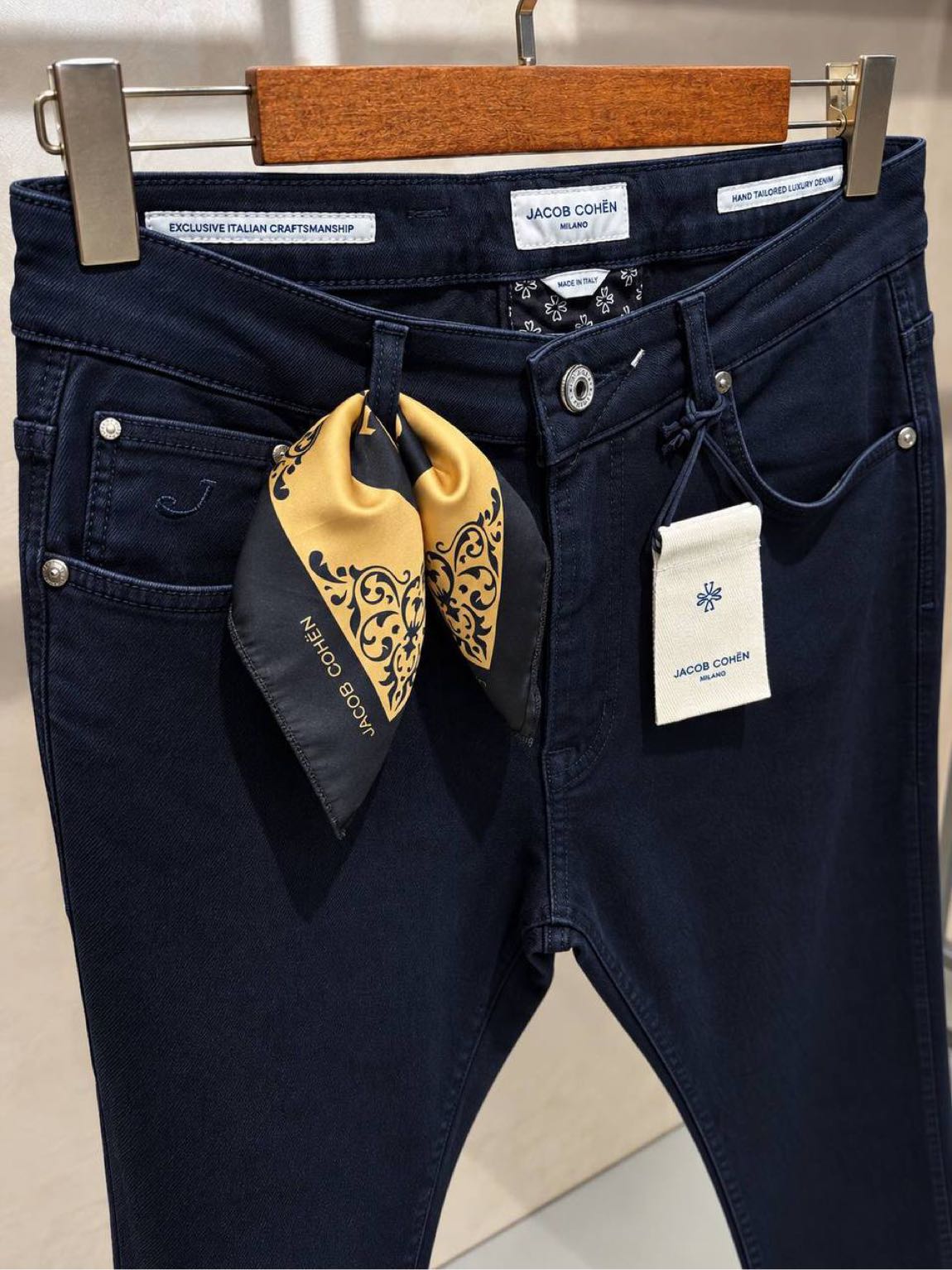 Jacob Cohen Lacivert Jean Pantolon — görsel 4/4
