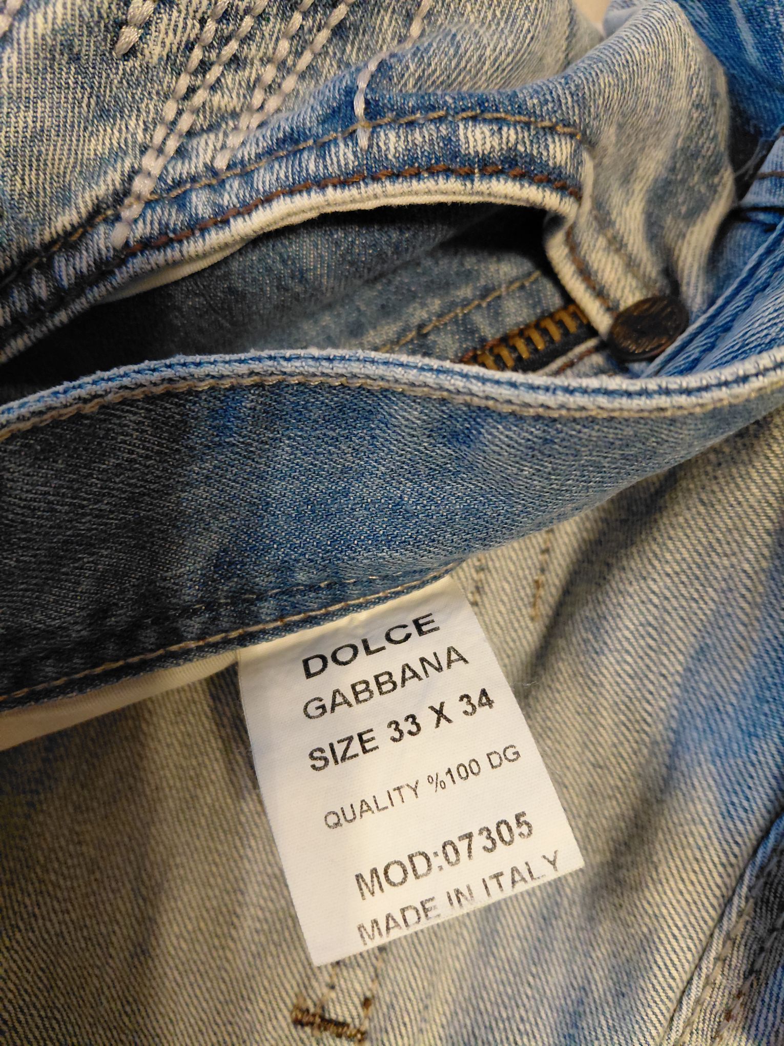 Dolce & Gabbana Mavi Jean — görsel 4/4