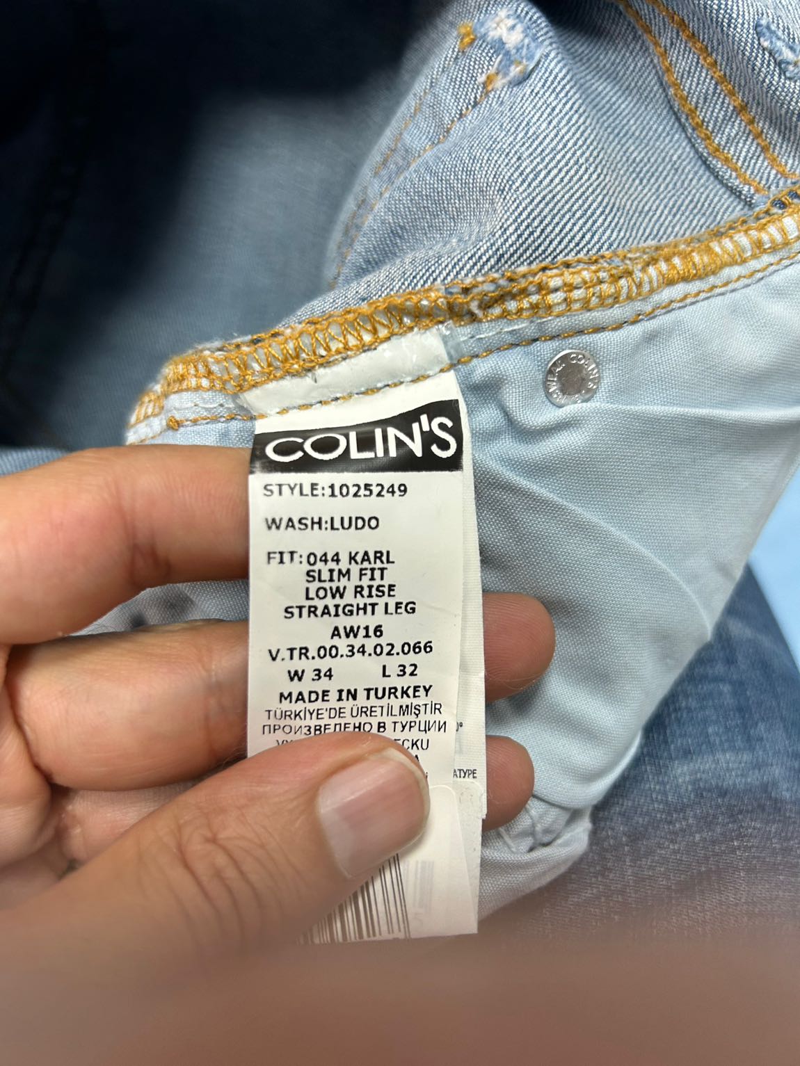 Colin's Mavi Jeans Pantolon — görsel 4/4