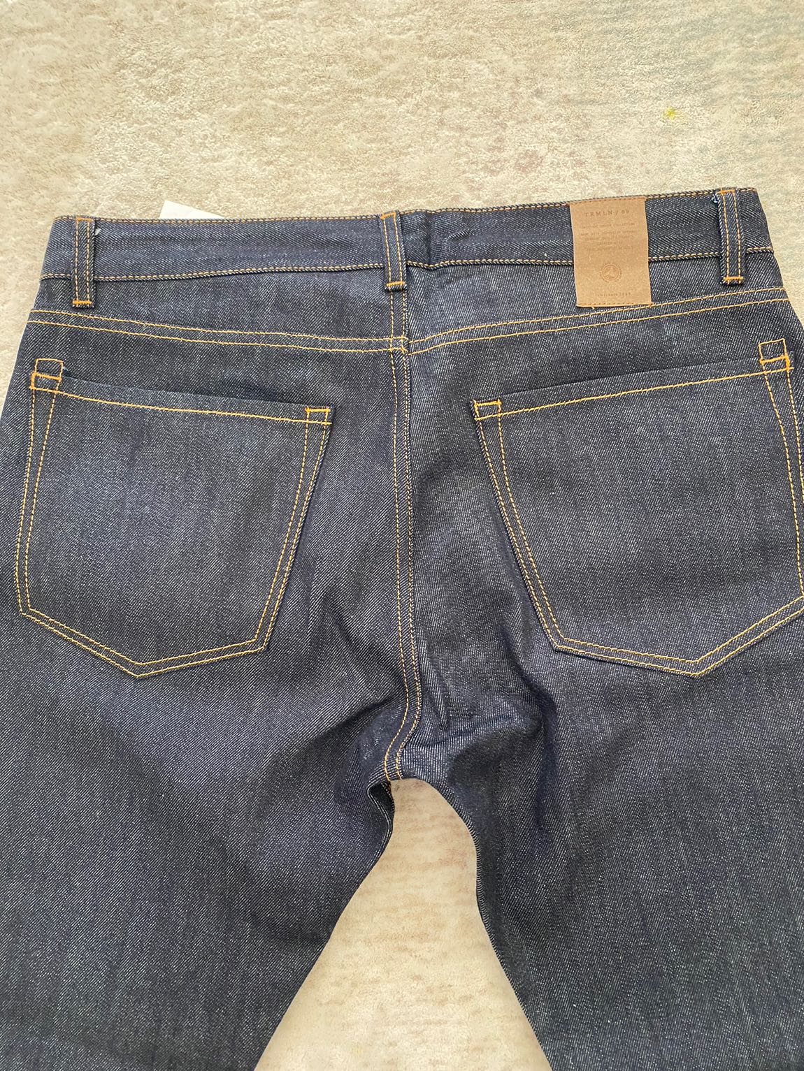 Selvedge jean pantolon — görsel 3/7