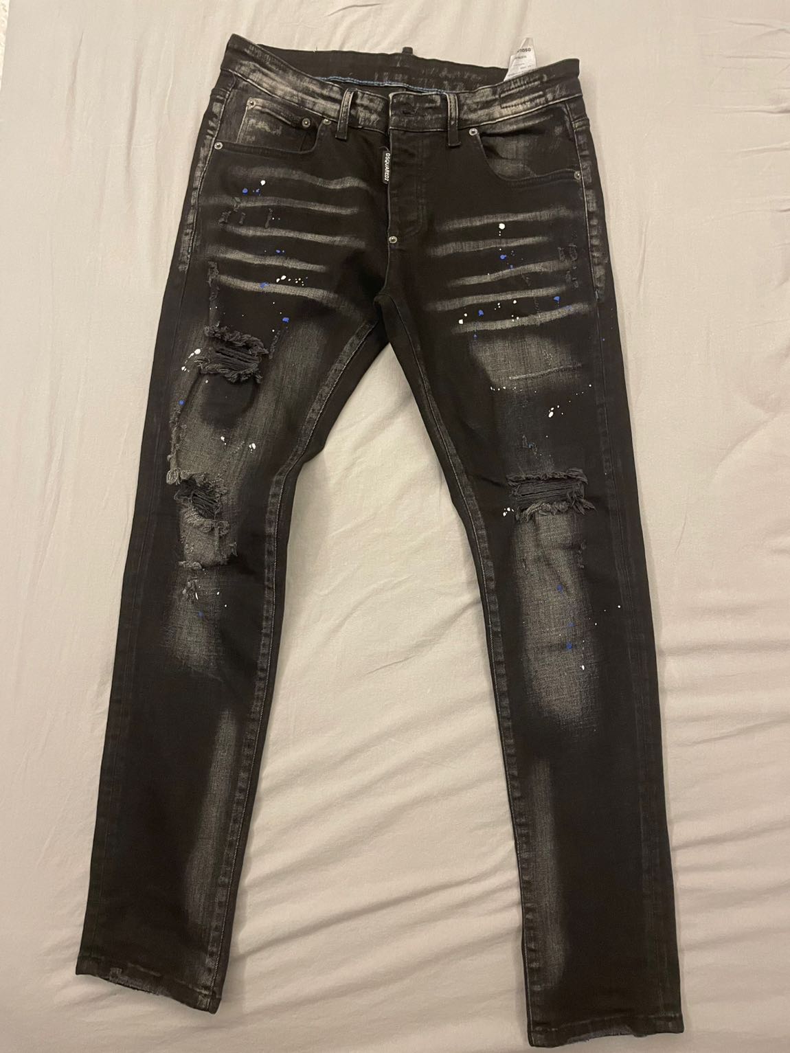 DSQUARED2 Siyah Jean Pantolon — görsel 3/4