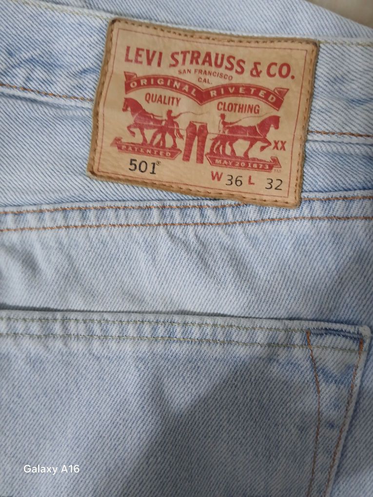 LEVİS 501 Jean Erkek Pantolon — görsel 3/12