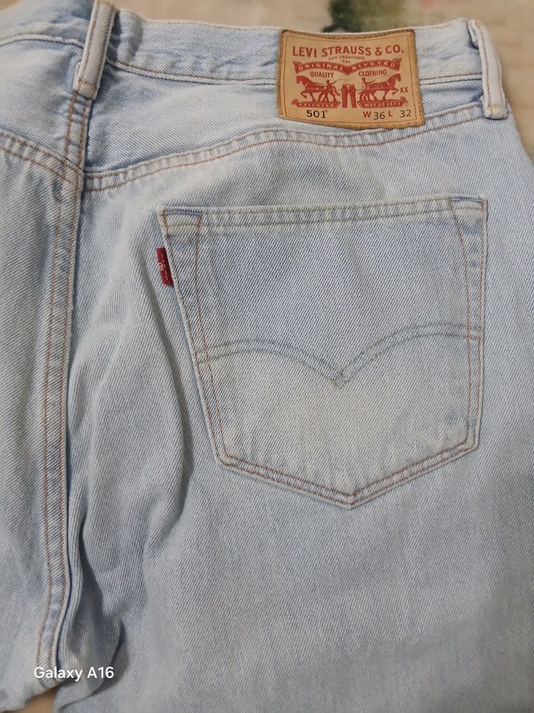 LEVİS 501 Jean Erkek Pantolon — görsel 9/12
