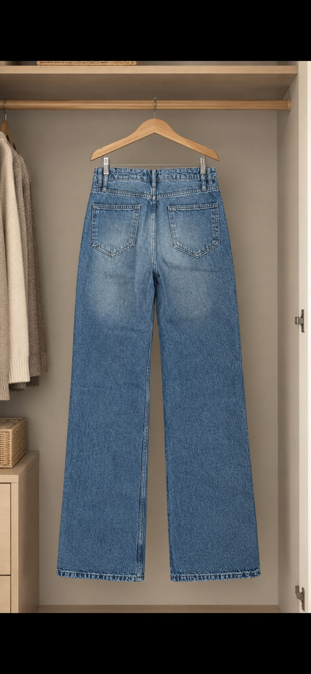 mla Bol Paça Kot Pantolon — görsel 3/3