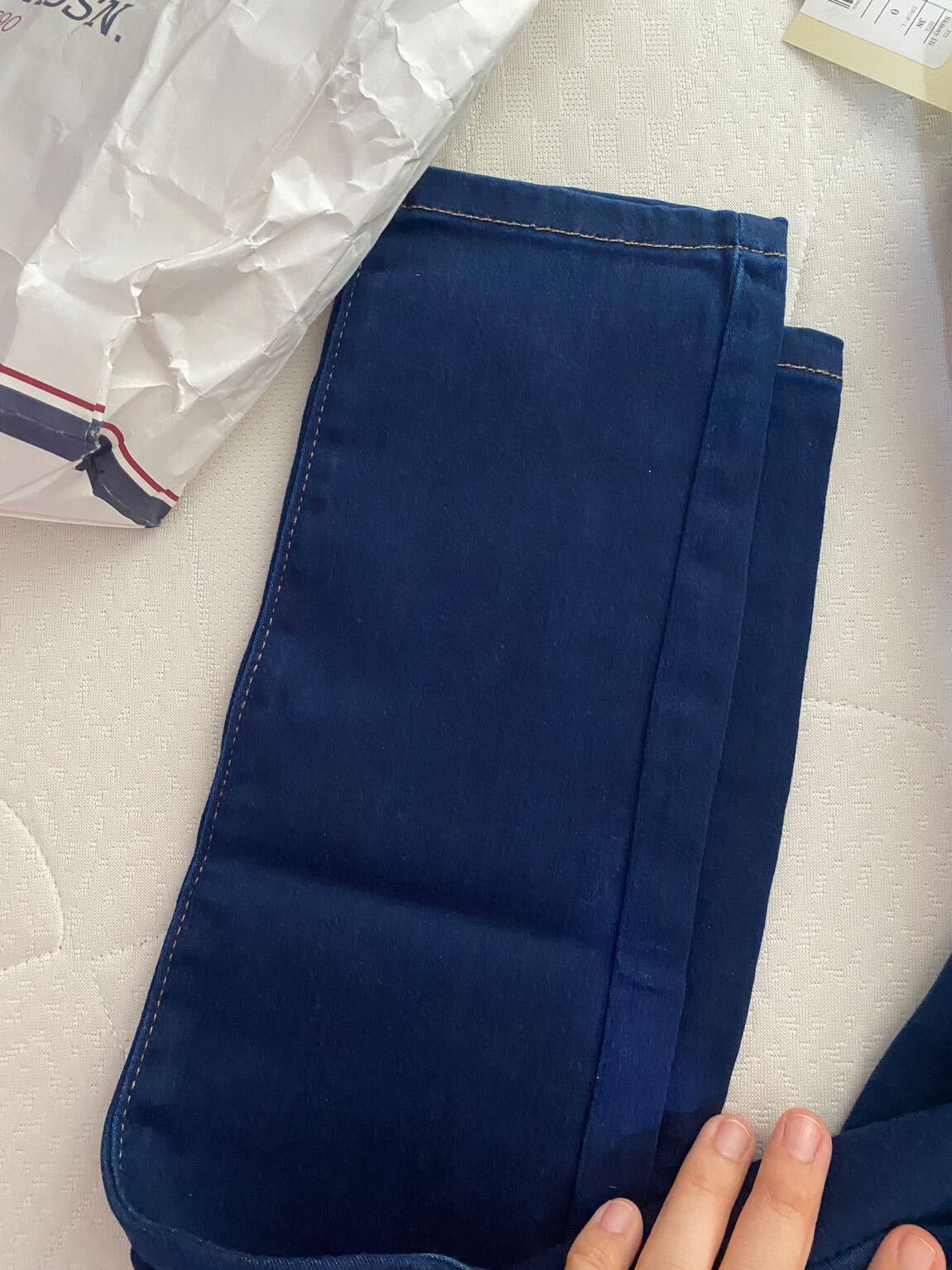 U.S. Polo Assn. Lacivert Kot Pantolon — görsel 2/5