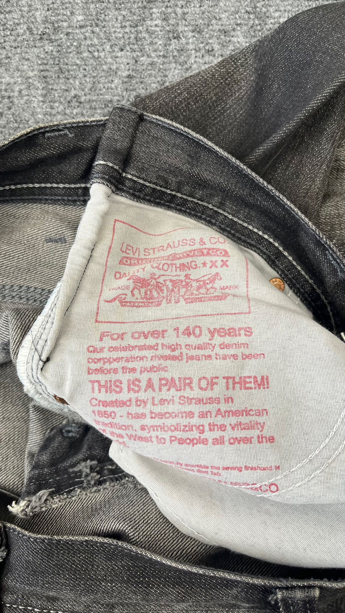 Vintage Levi’S 504 Straight Jean — görsel 5/8