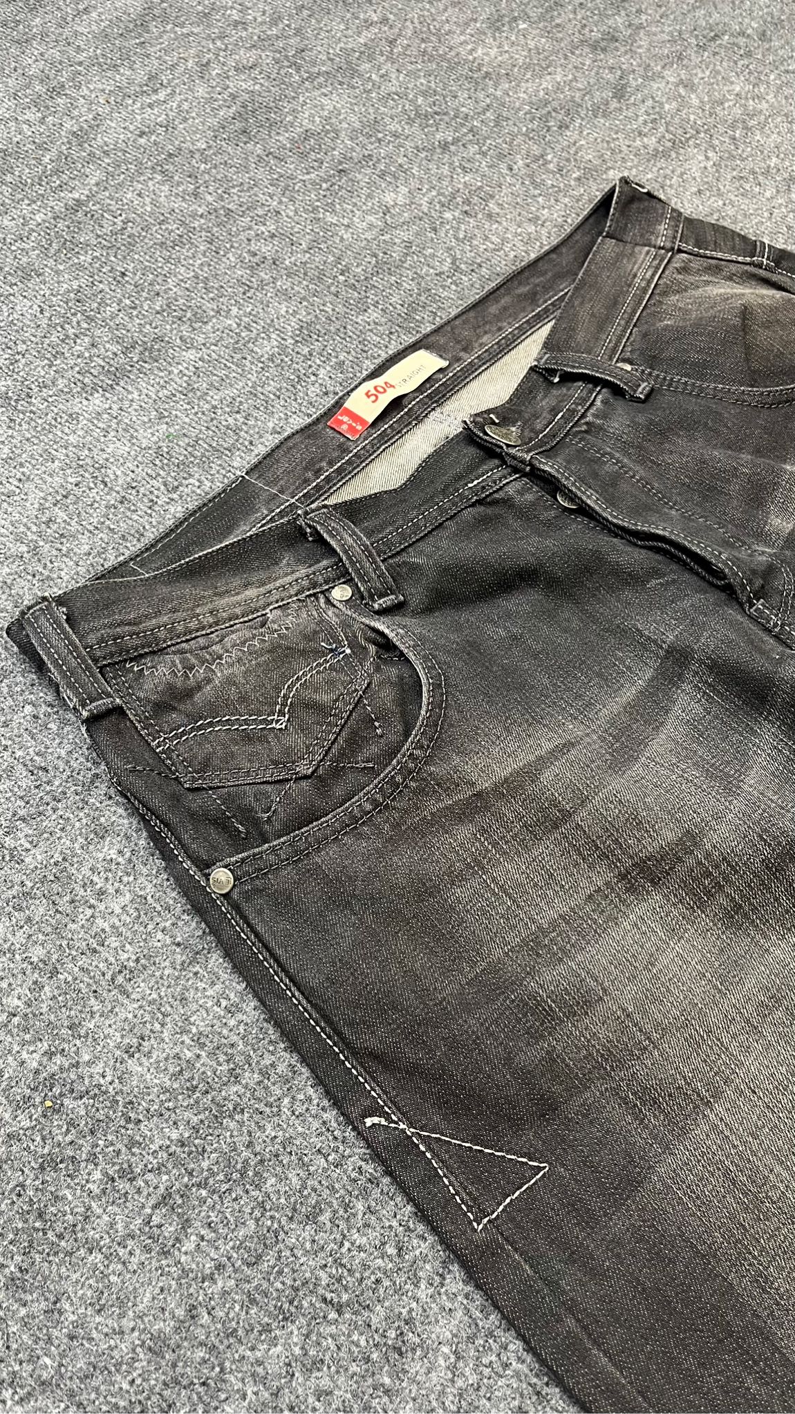 Vintage Levi’S 504 Straight Jean — görsel 2/8