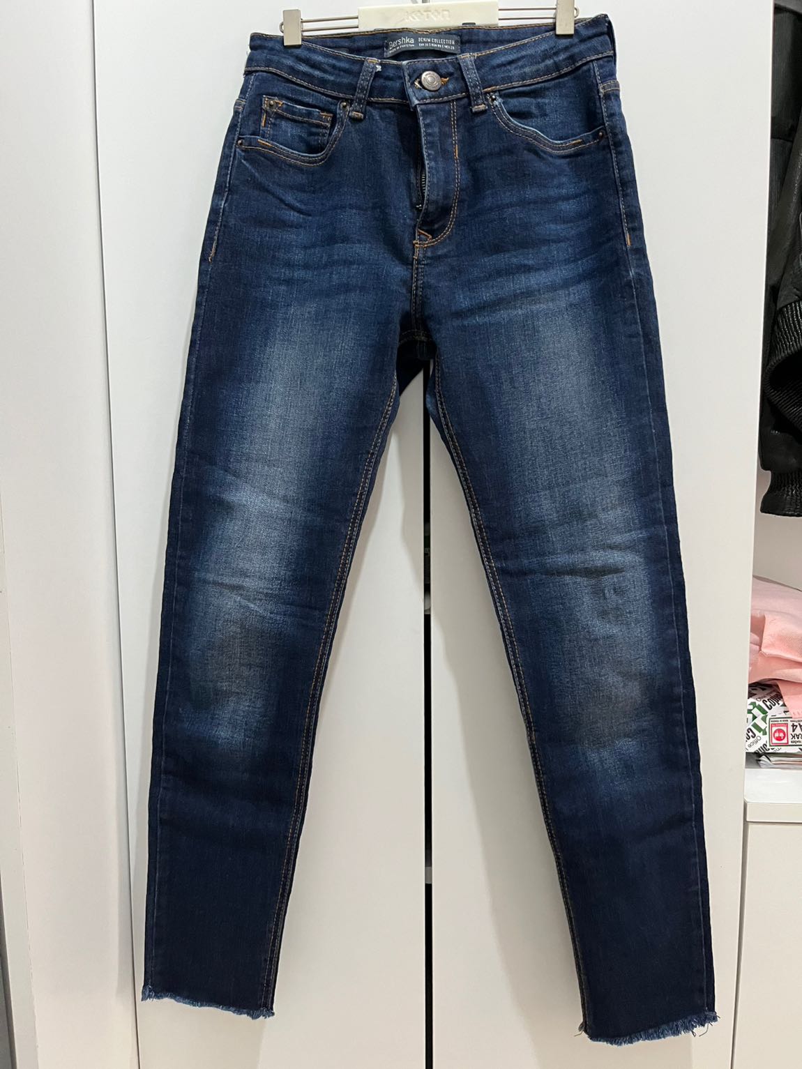 Bershka Mavi Skinny Jean Pantolon — görsel 2/5