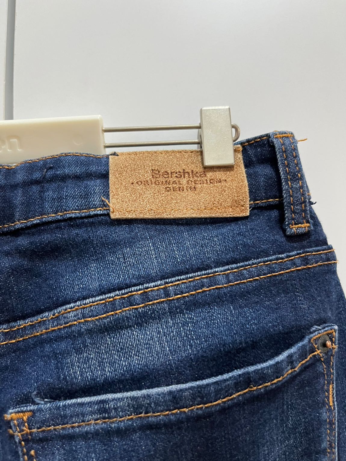 Bershka Mavi Skinny Jean Pantolon — görsel 5/5