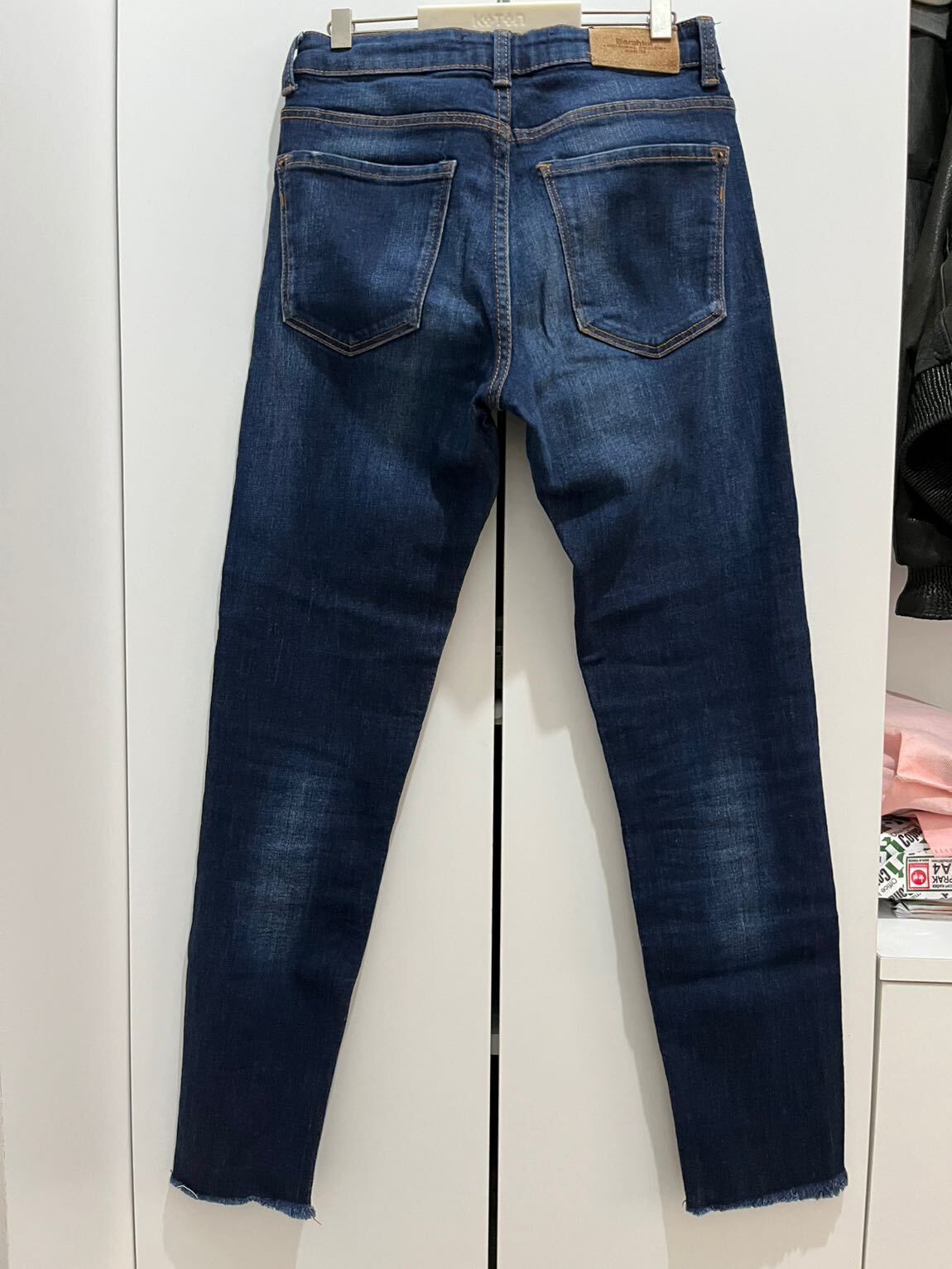 Bershka Mavi Skinny Jean Pantolon — görsel 4/5