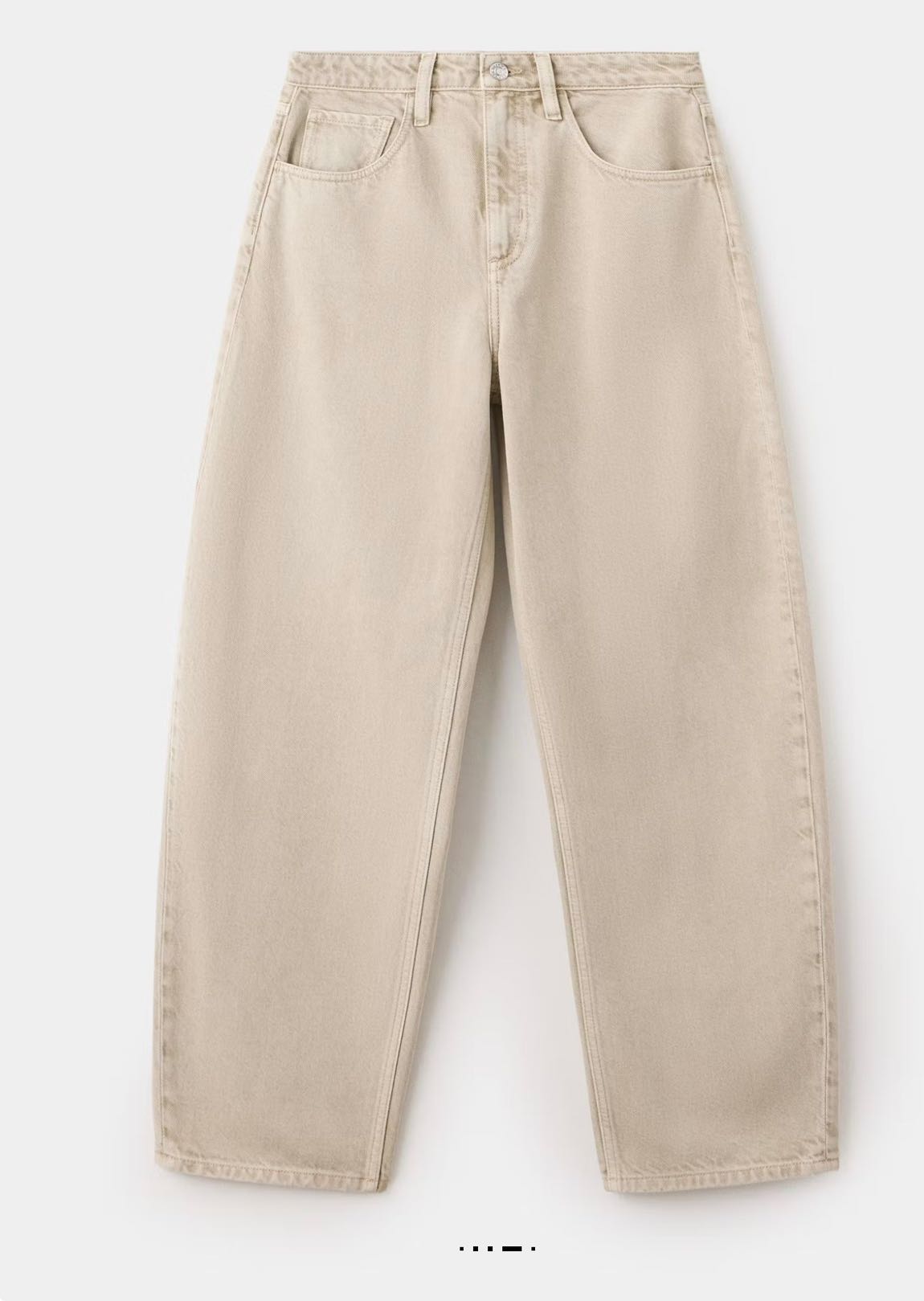 Mango balon kesim normal bel jean — görsel 3/6