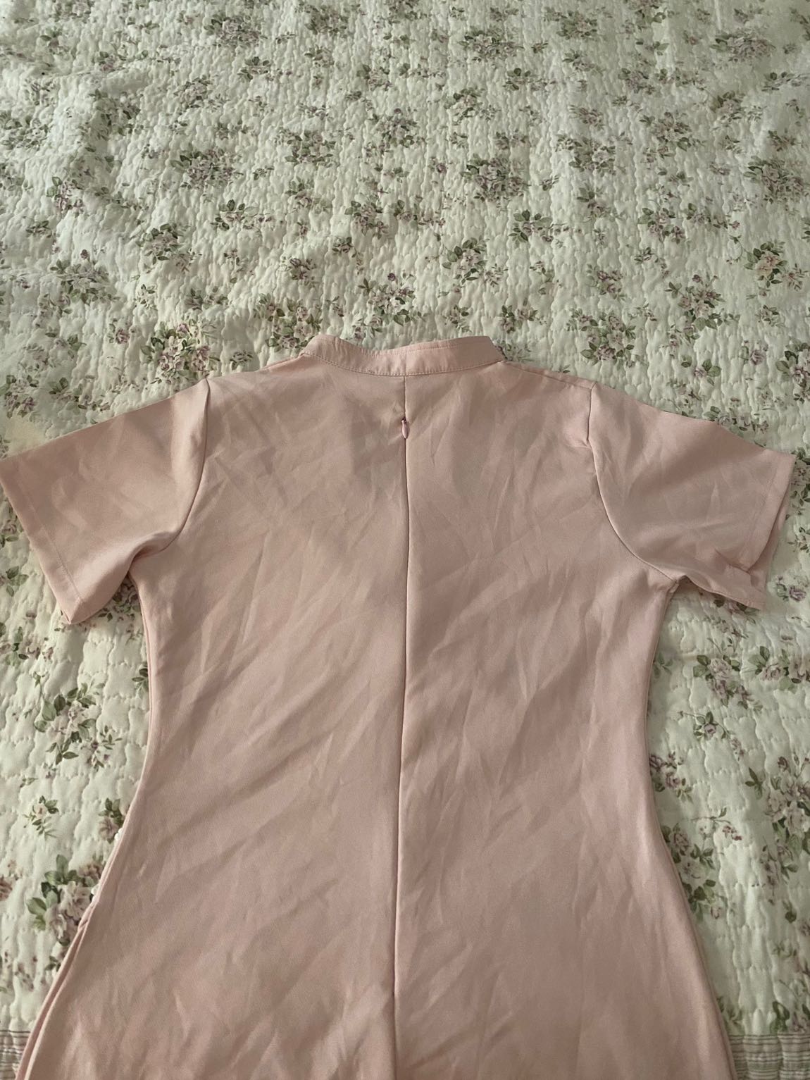 Pembe Qipao Elbise Geleneksel Çin Melek — görsel 6/8