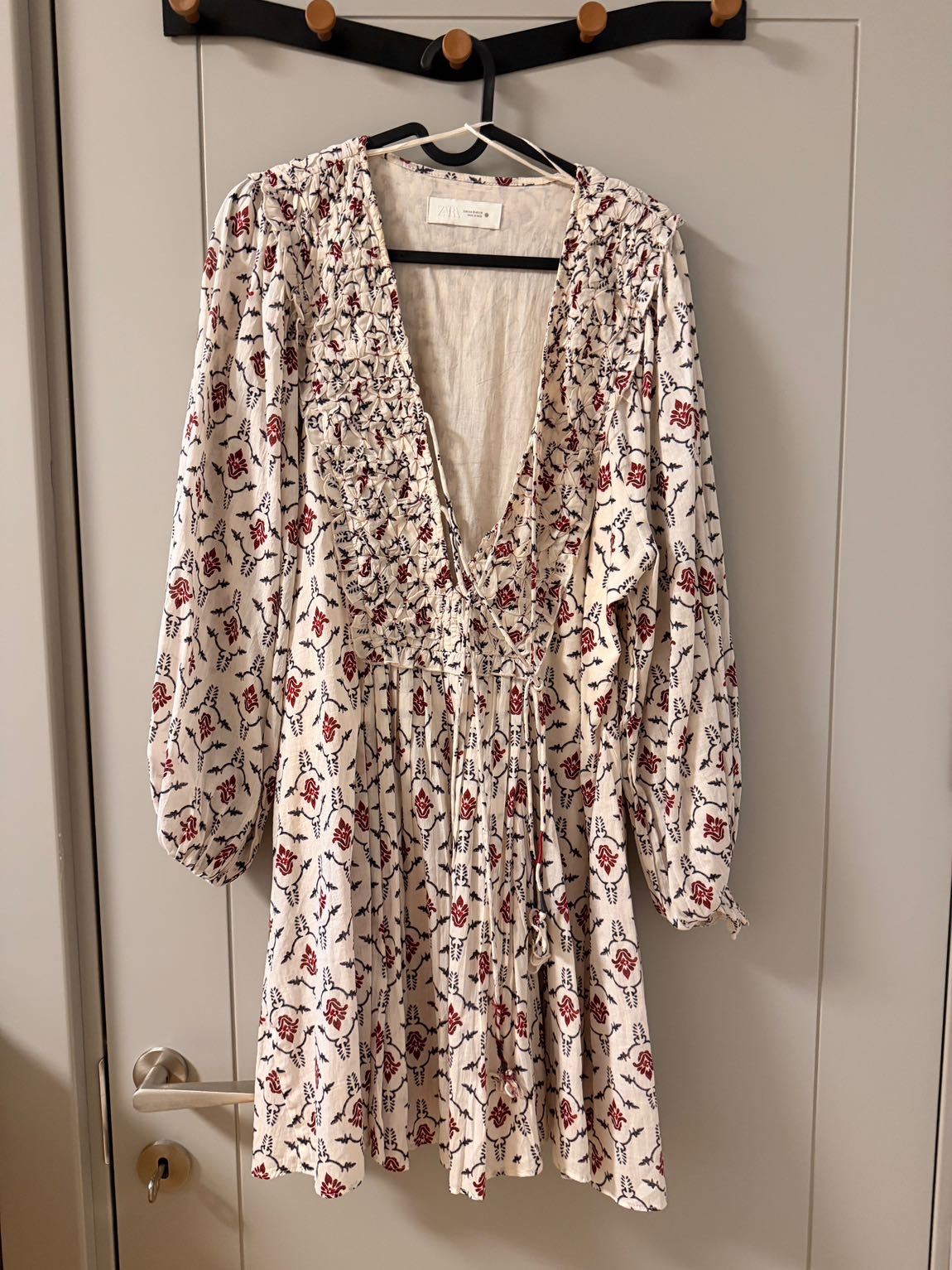 Zara Bohem Mini elbise — görsel 3/4
