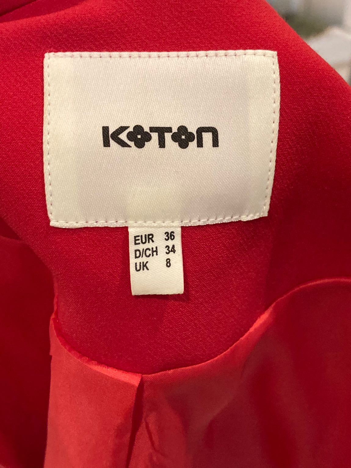 Kırmızı Blazer Elbise — görsel 2/2