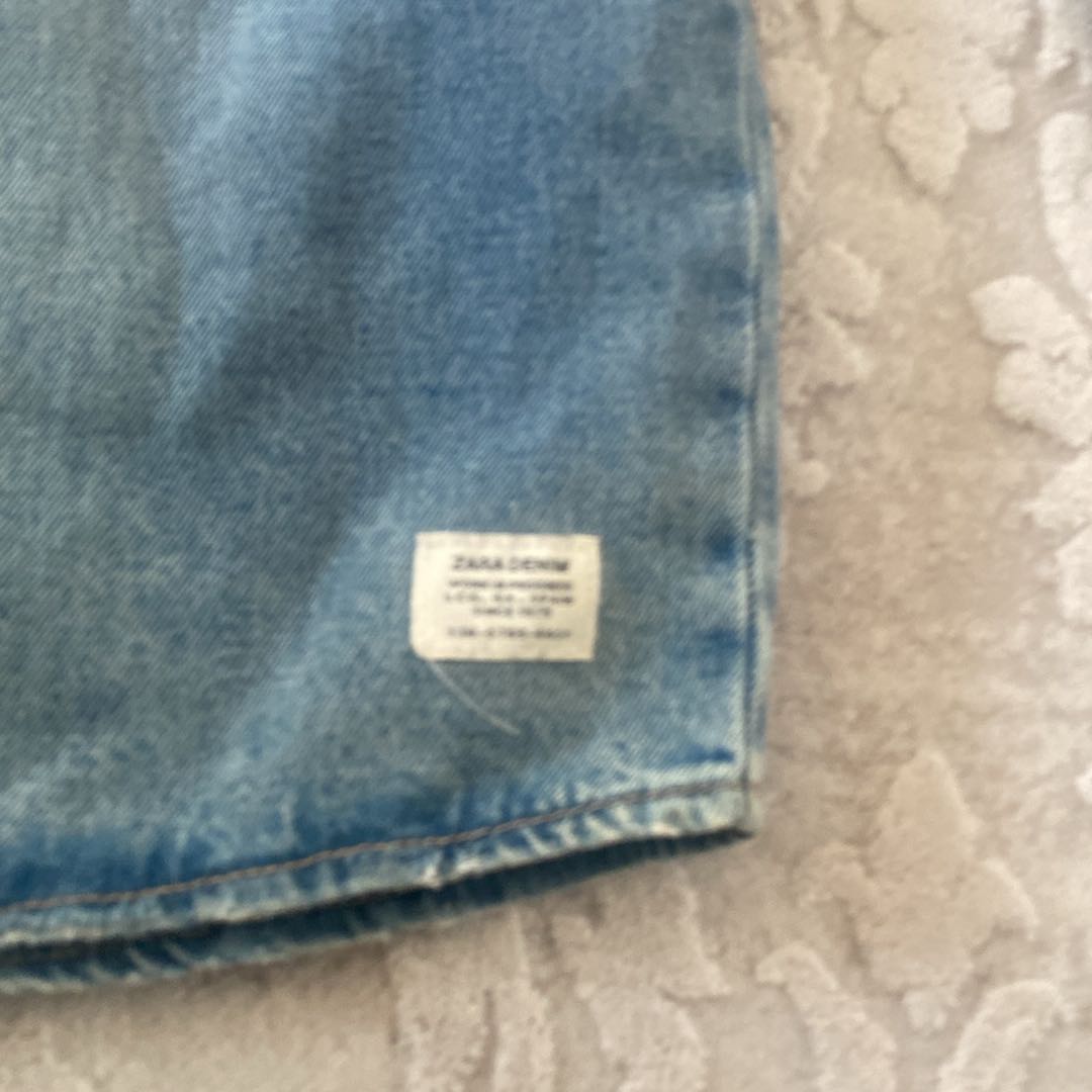 ZARA KAPÜŞONLU KOT CEKET — görsel 4/5
