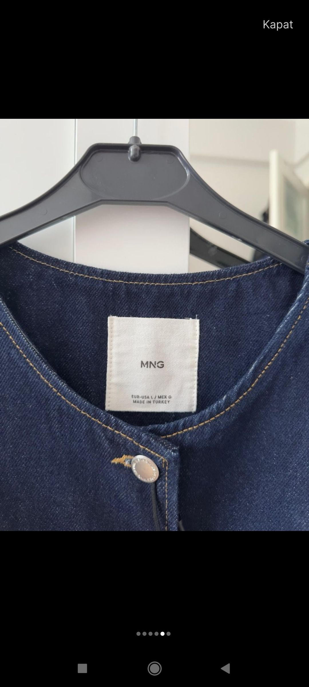 Mango Kot Ceket — görsel 5/5