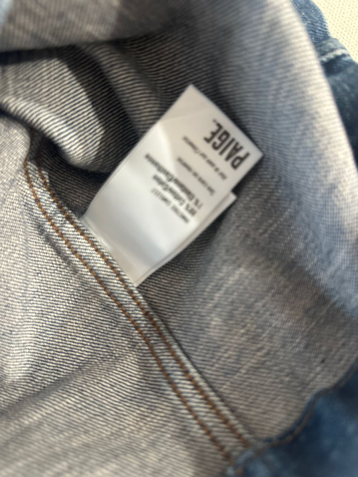 PAIGE Denim ceket Gömlek — görsel 10/11