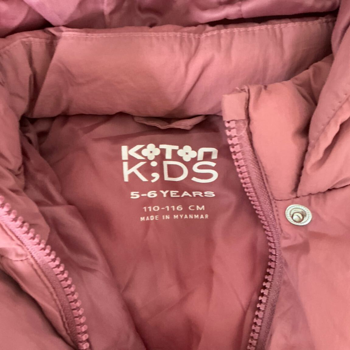 Kapüşonlu Pembe Mont — görsel 2/2