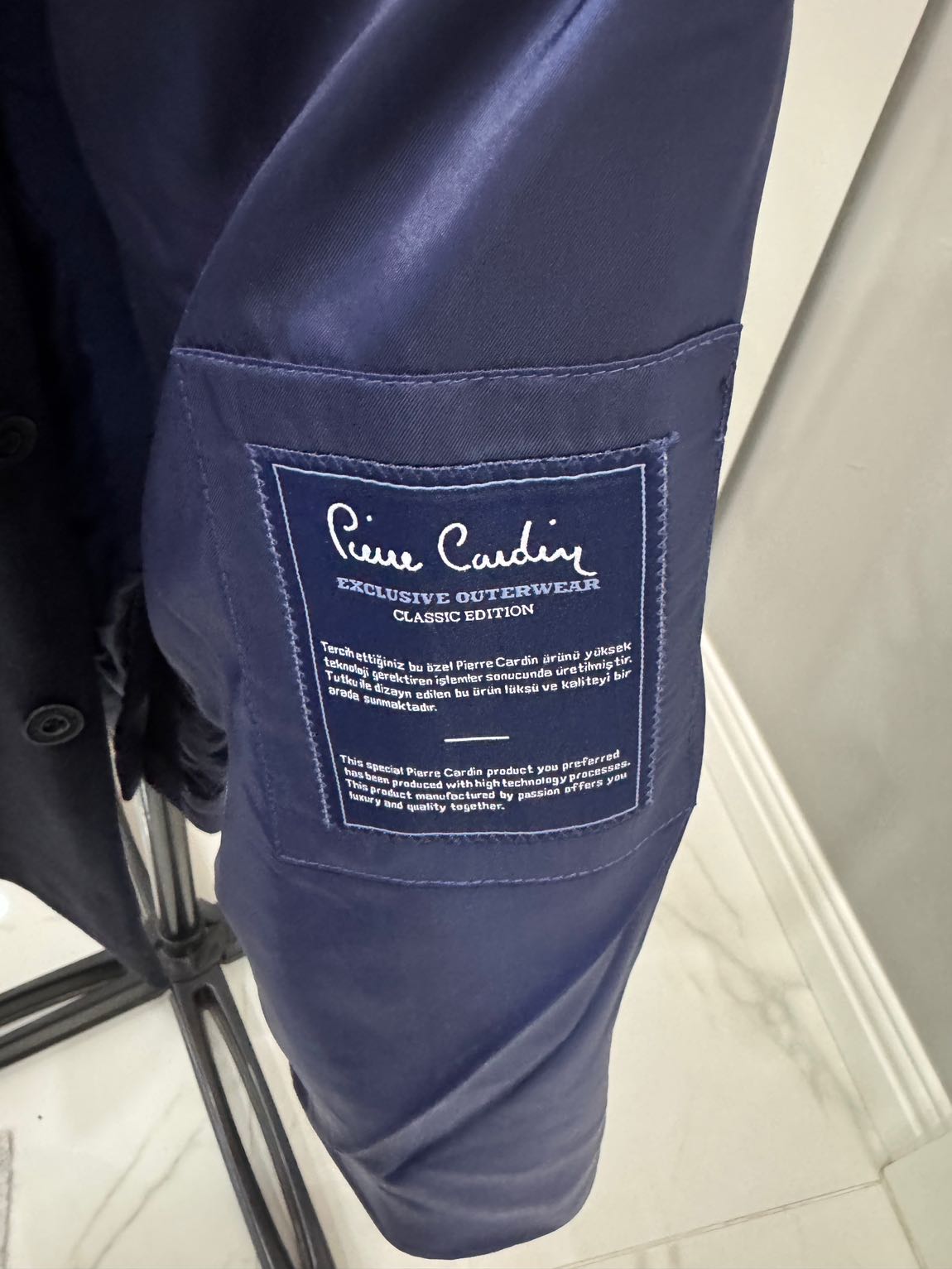 Pierre cardin Lacivert Palto — görsel 3/5