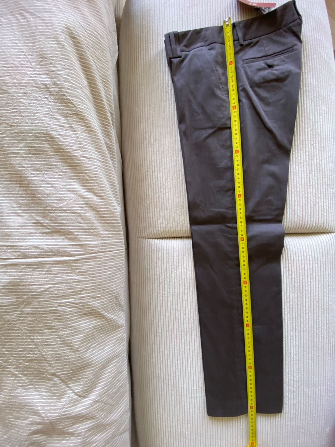 Journey Kahverengi kumaş pantolon — görsel 6/7