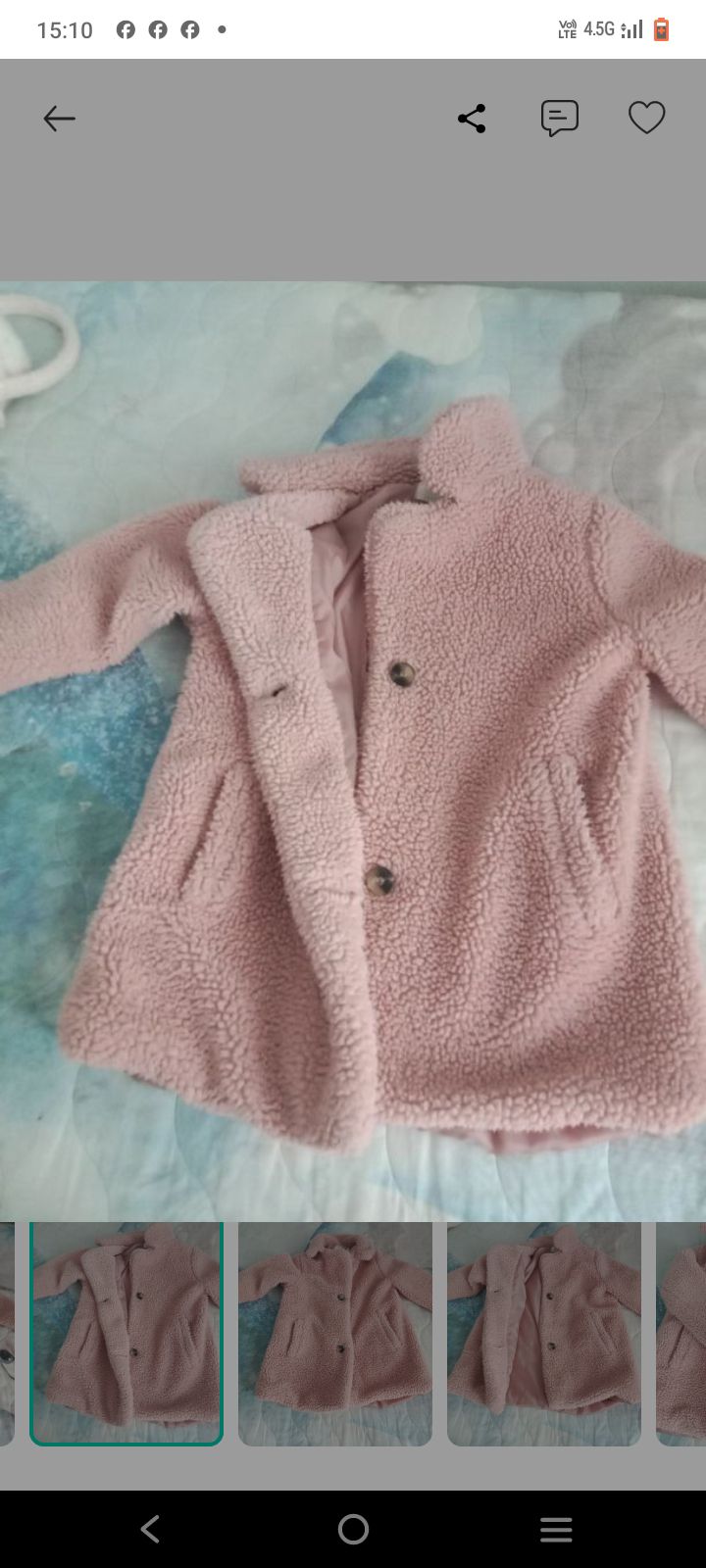 Pembe Peluş Kaban — görsel 2/3