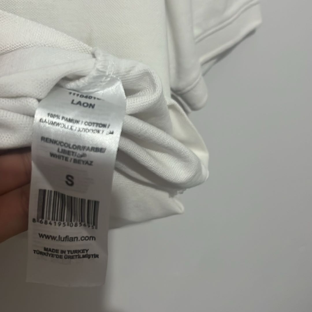 LUFİAN ERKEK BEYAZ POLO YAKA — görsel 3/3