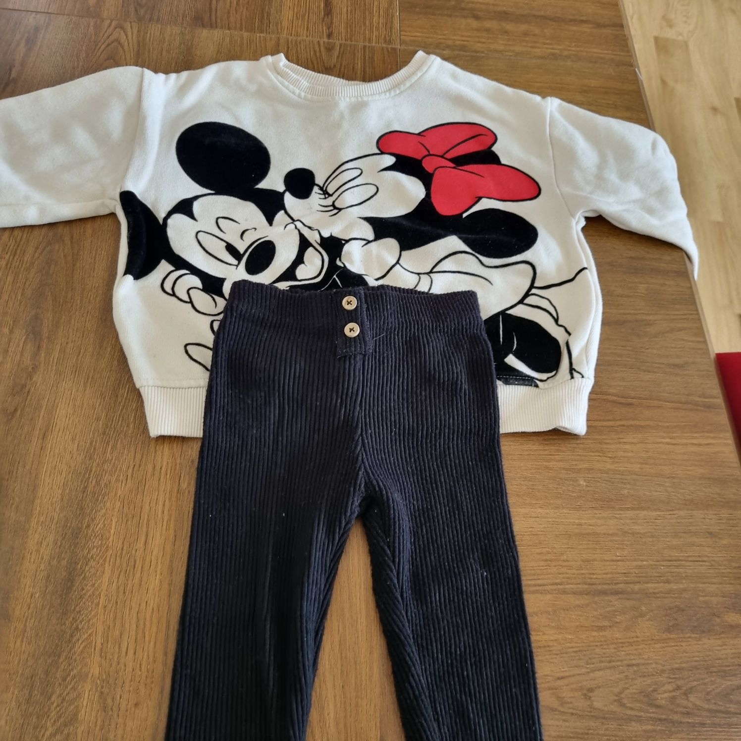 zaraMickey Minnie Desenli Sweatshirttayt — görsel 2/9