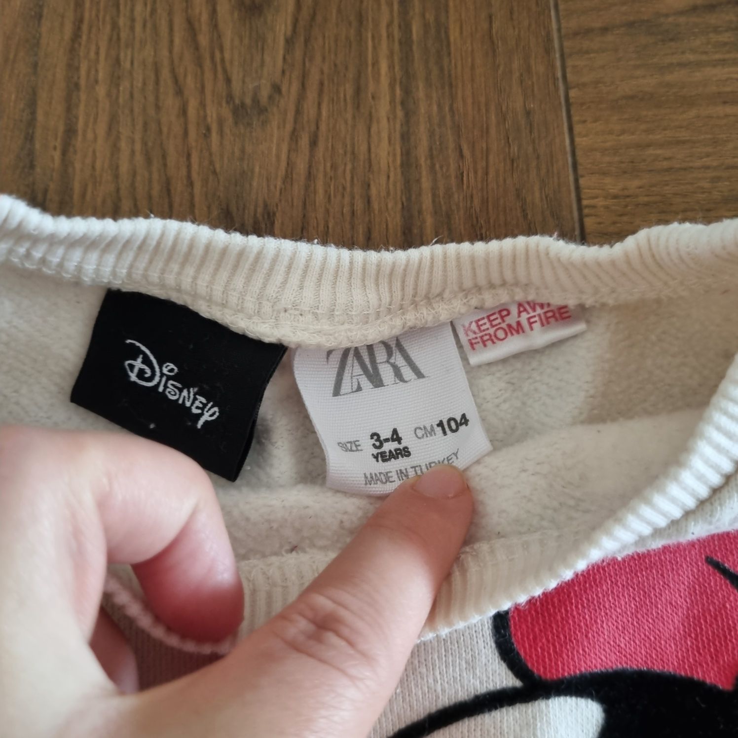 zaraMickey Minnie Desenli Sweatshirttayt — görsel 5/9